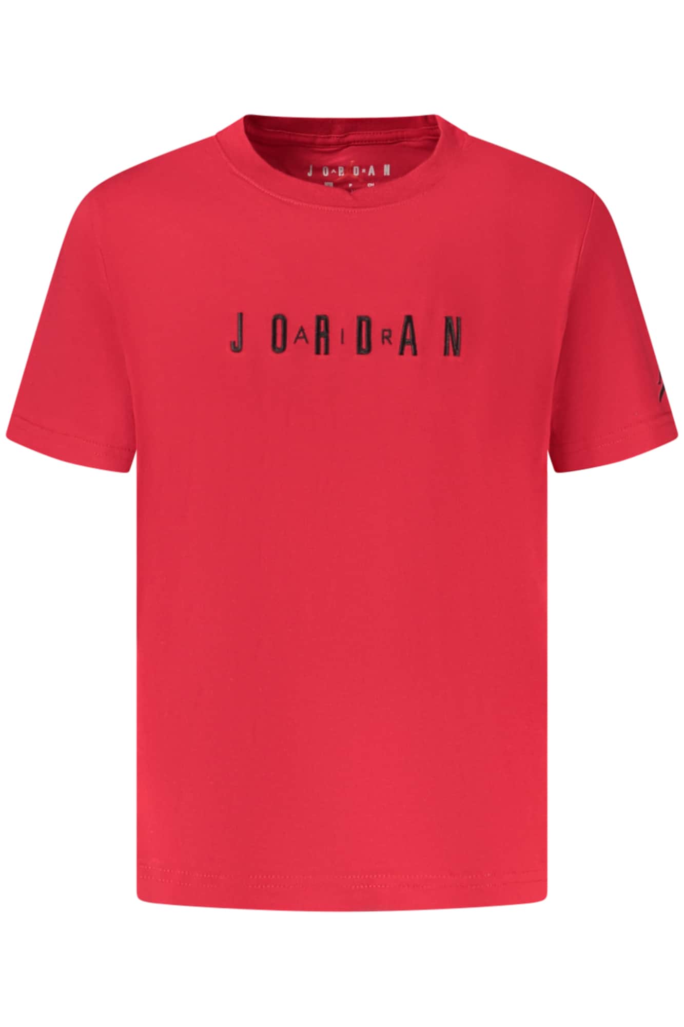 JORDAN KORTE MOUW T-SHIRT VOOR KINDER, WIT