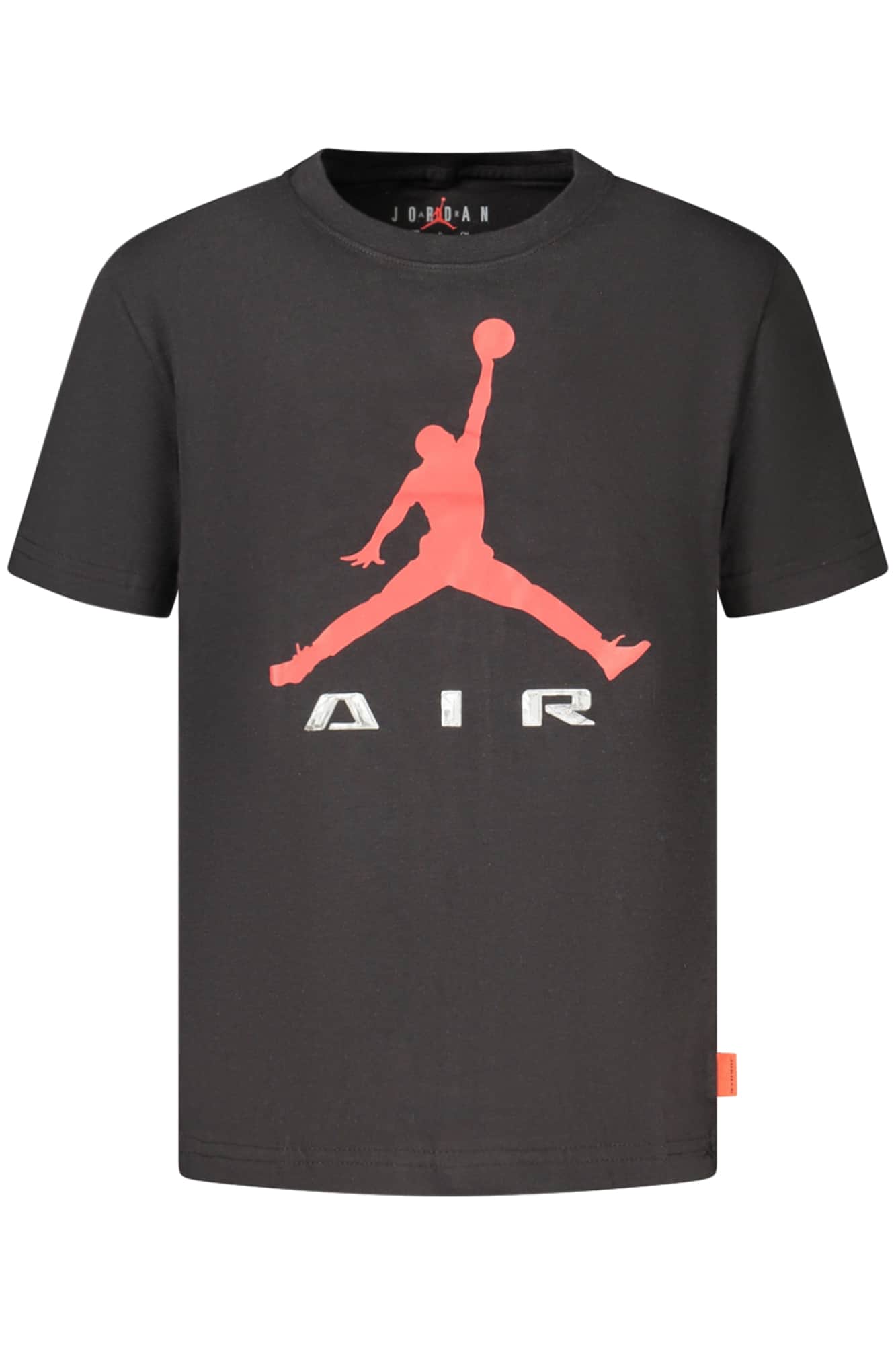 JORDAN KORTE MOUW T-SHIRT VOOR KINDER, WIT