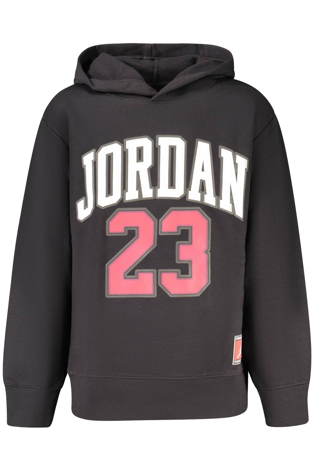 JORDAN KINDER ZWART MET RITS SWEATER