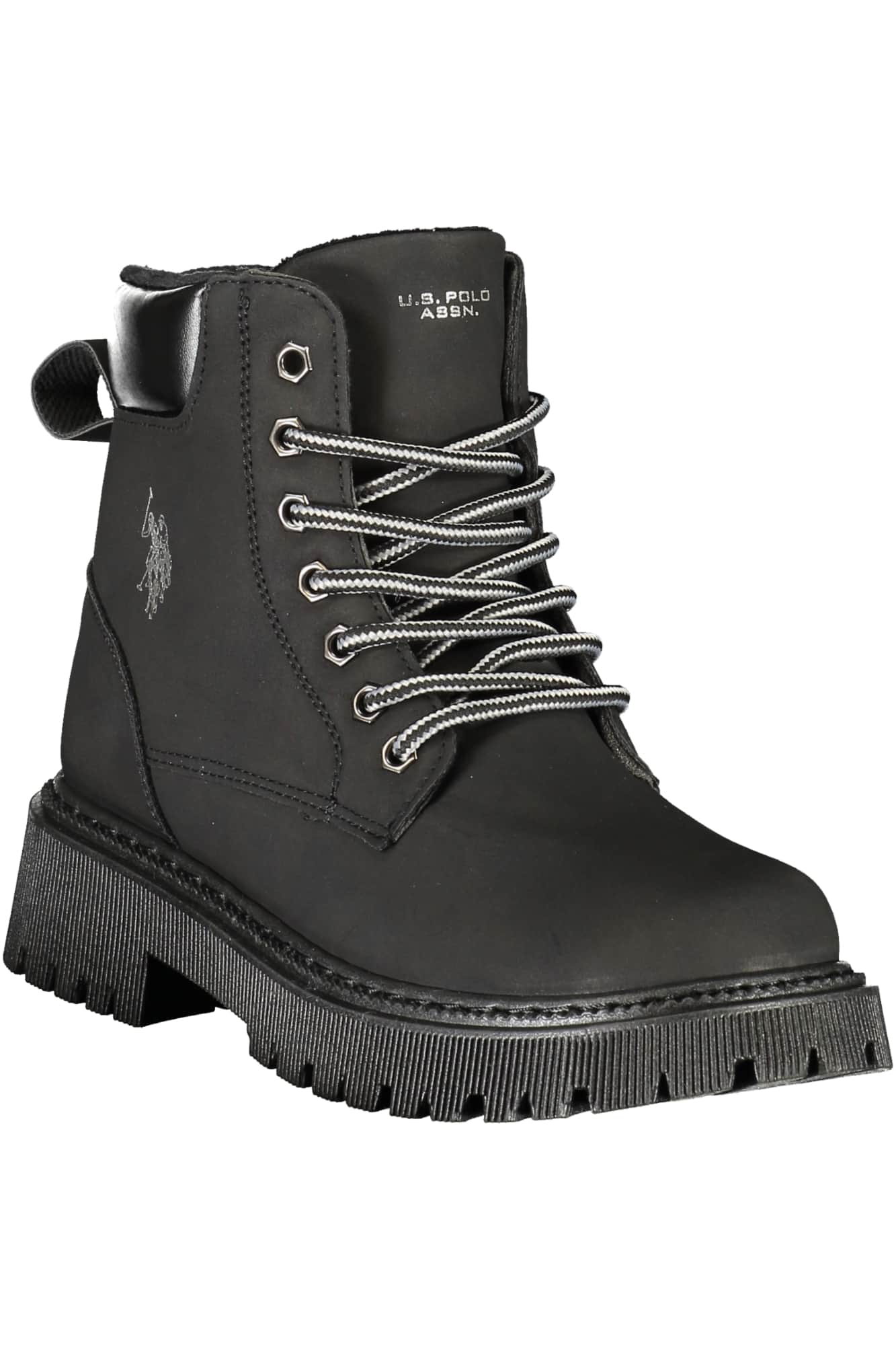 US Polo Assn. dames zwart laars