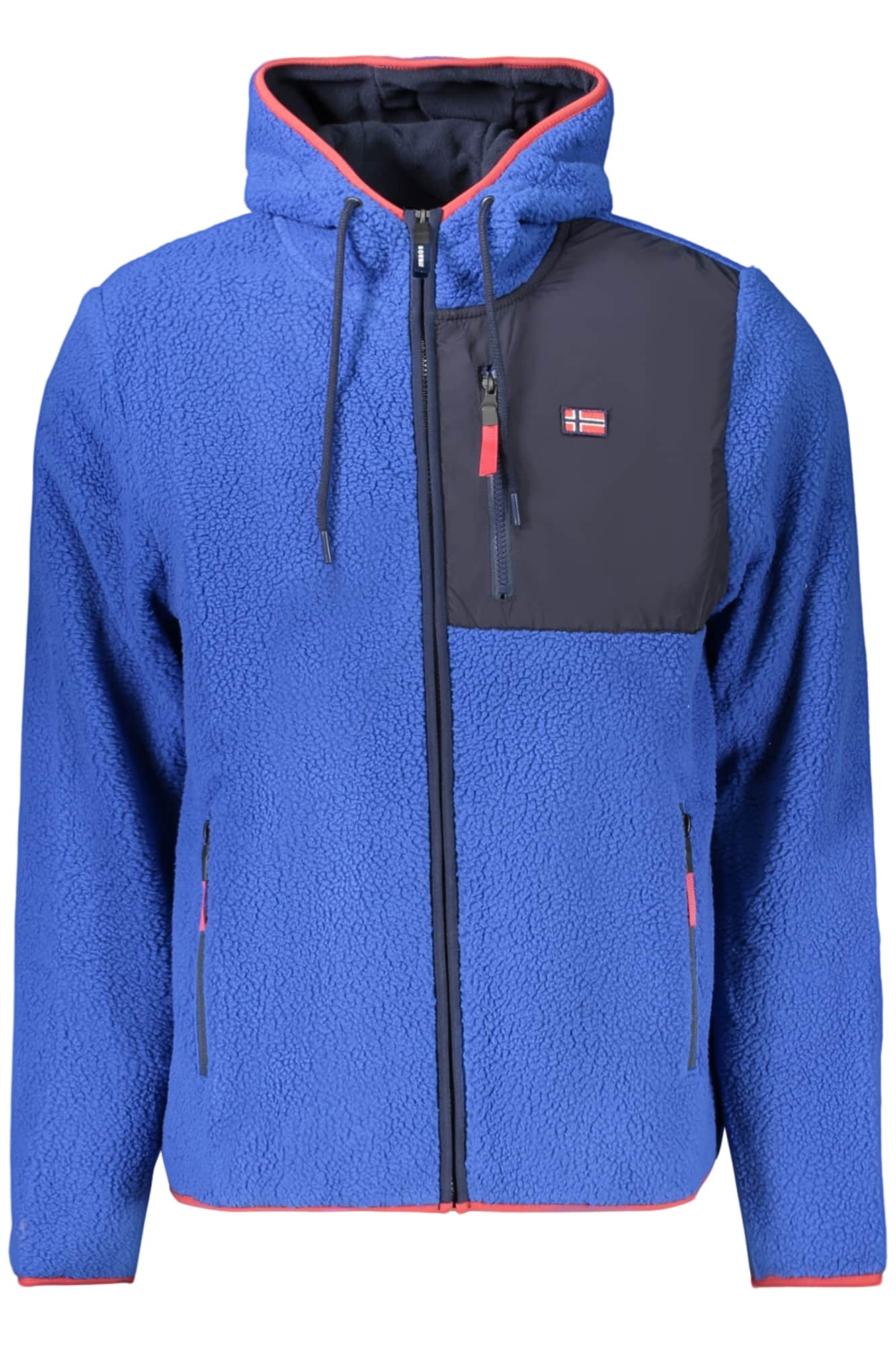 Norway 1963 heren blauw met rits sweater