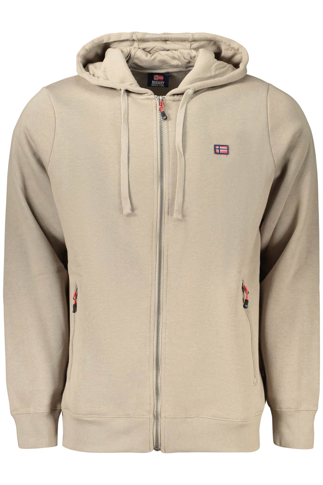 Norway 1963 heren bruin met rits sweater