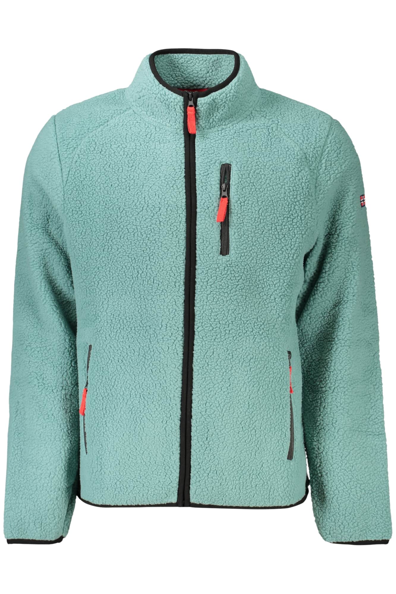 Norway 1963 heren groen met rits sweater