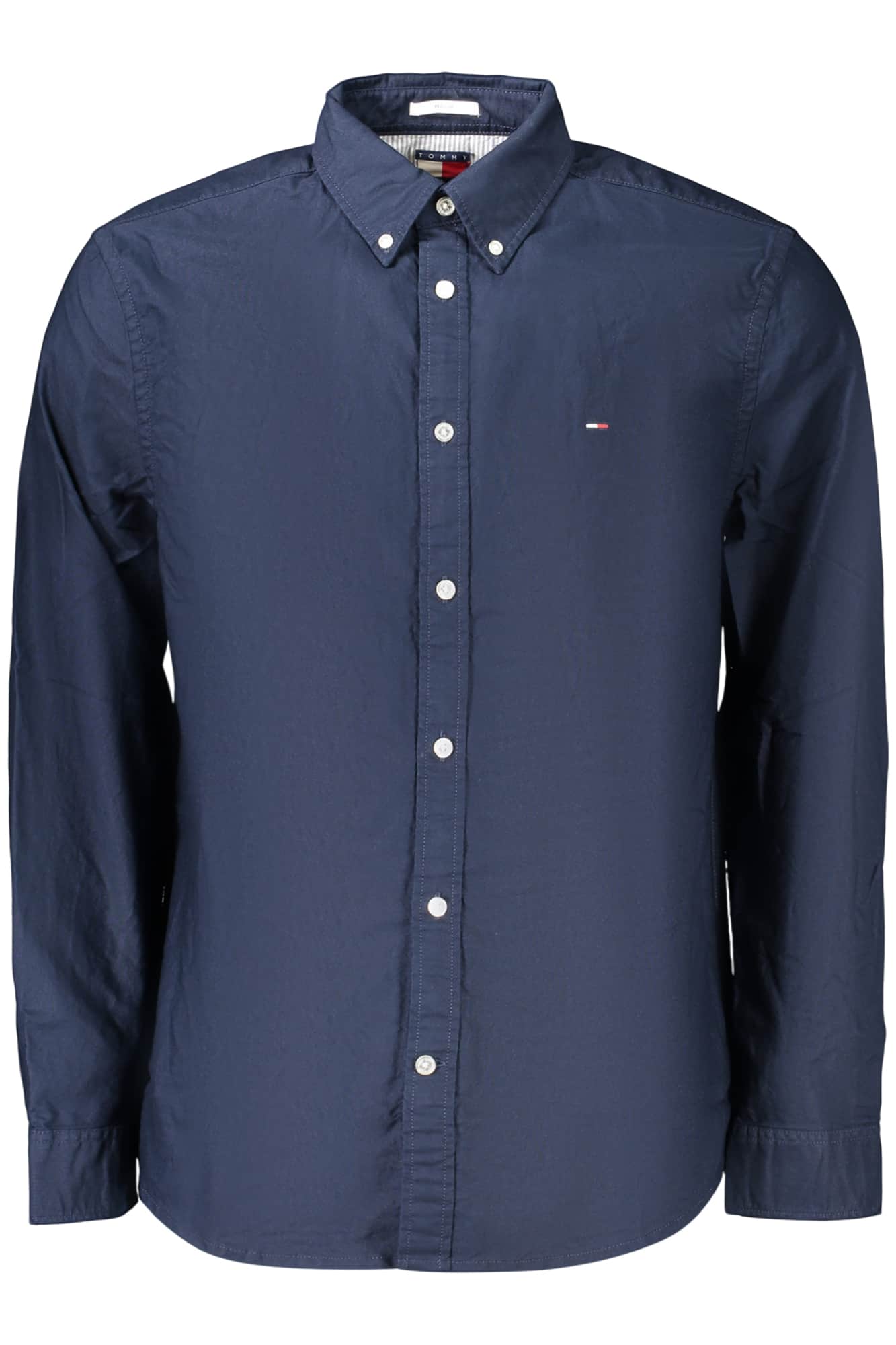 Tommy Hilfiger heren lange mouw shirt, blauw
