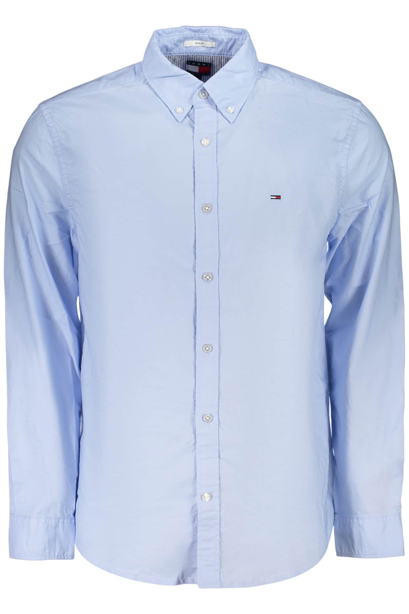 Tommy Hilfiger heren lange mouw shirt, blauw