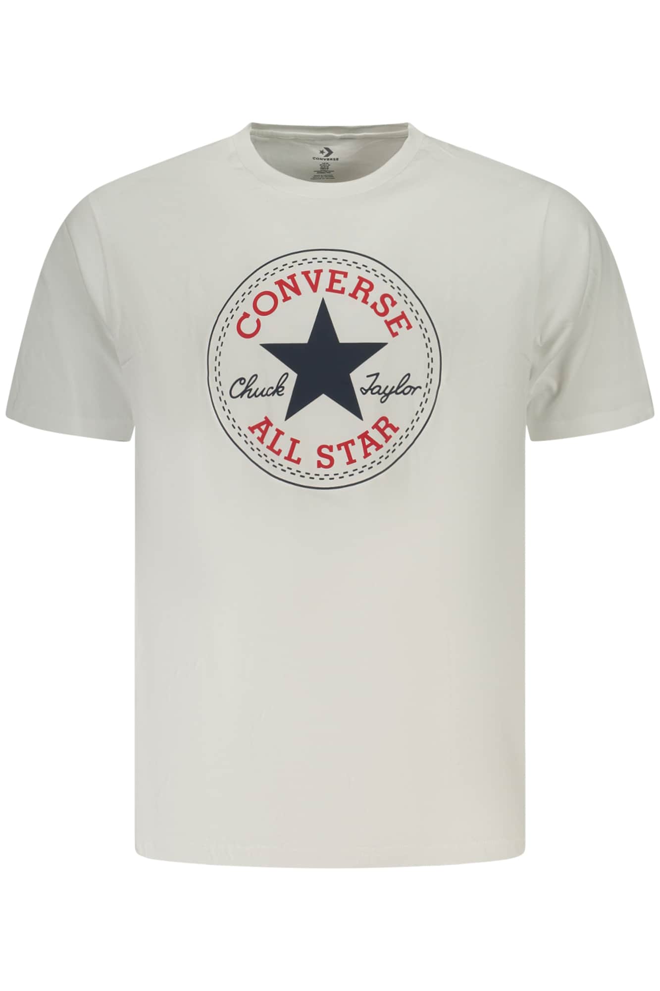 Converse Heren Korte Mouw T-Shirt, Zwart