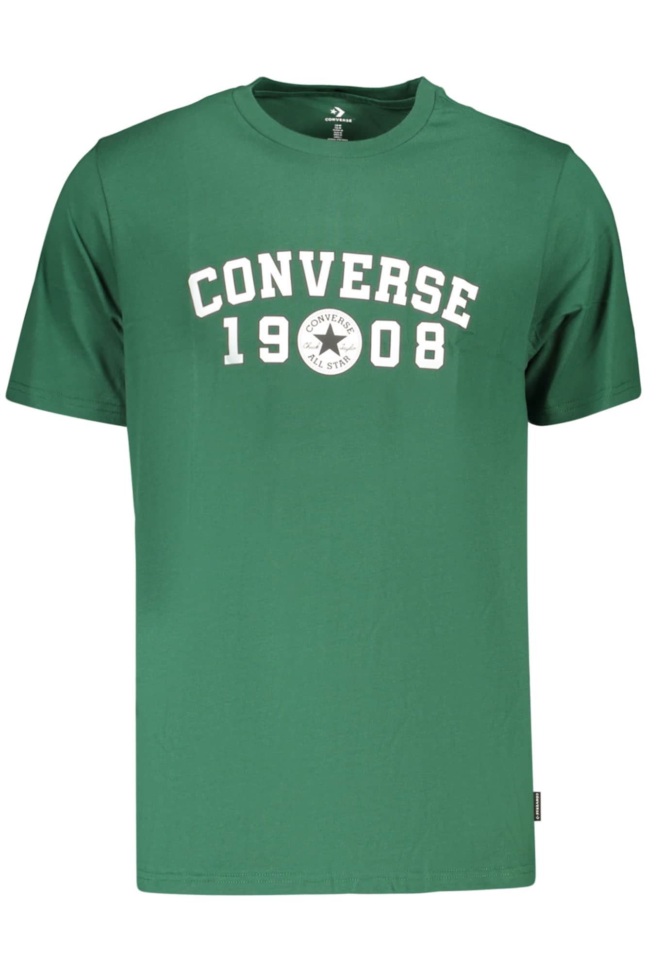 Converse heren korte mouw t-shirt groen