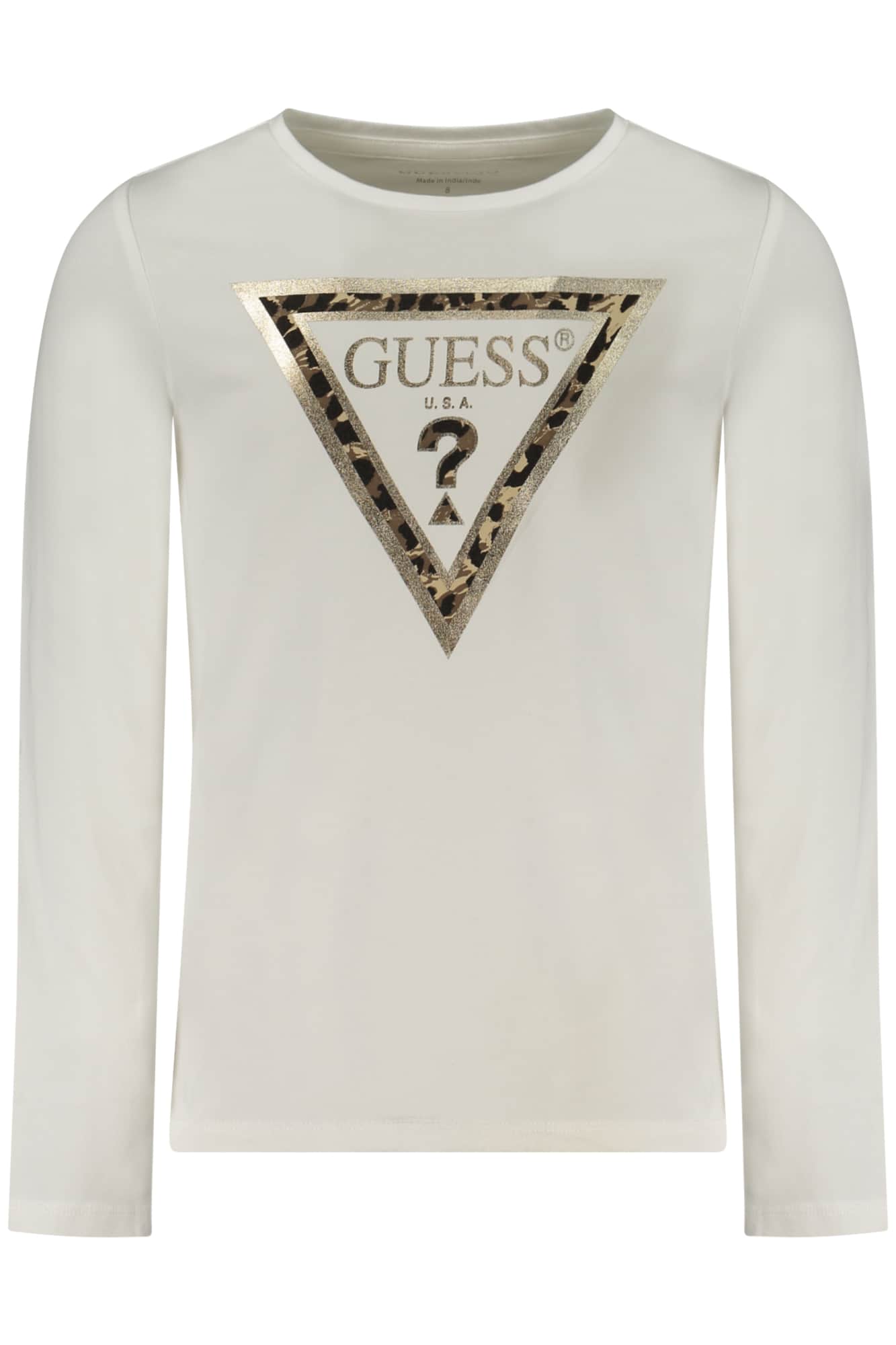 Guess Jeans lange mouw t-shirt voor meisjes, wit