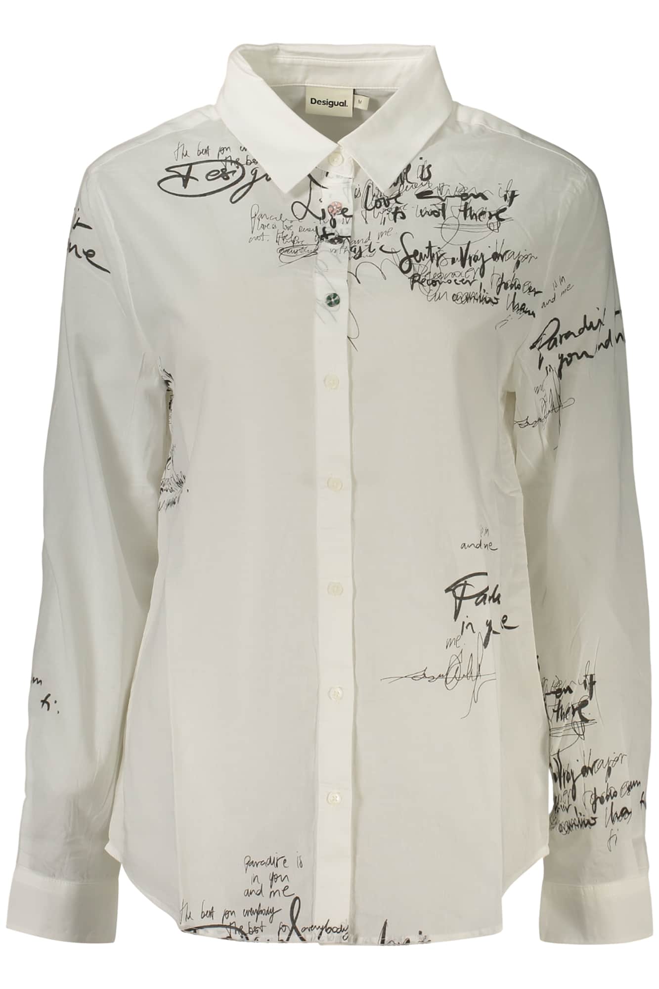 Desigual dames lange mouw shirt wit