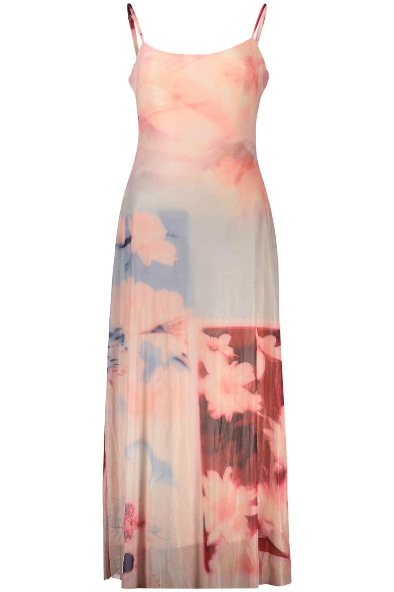 Desigual dames lang roze jurk