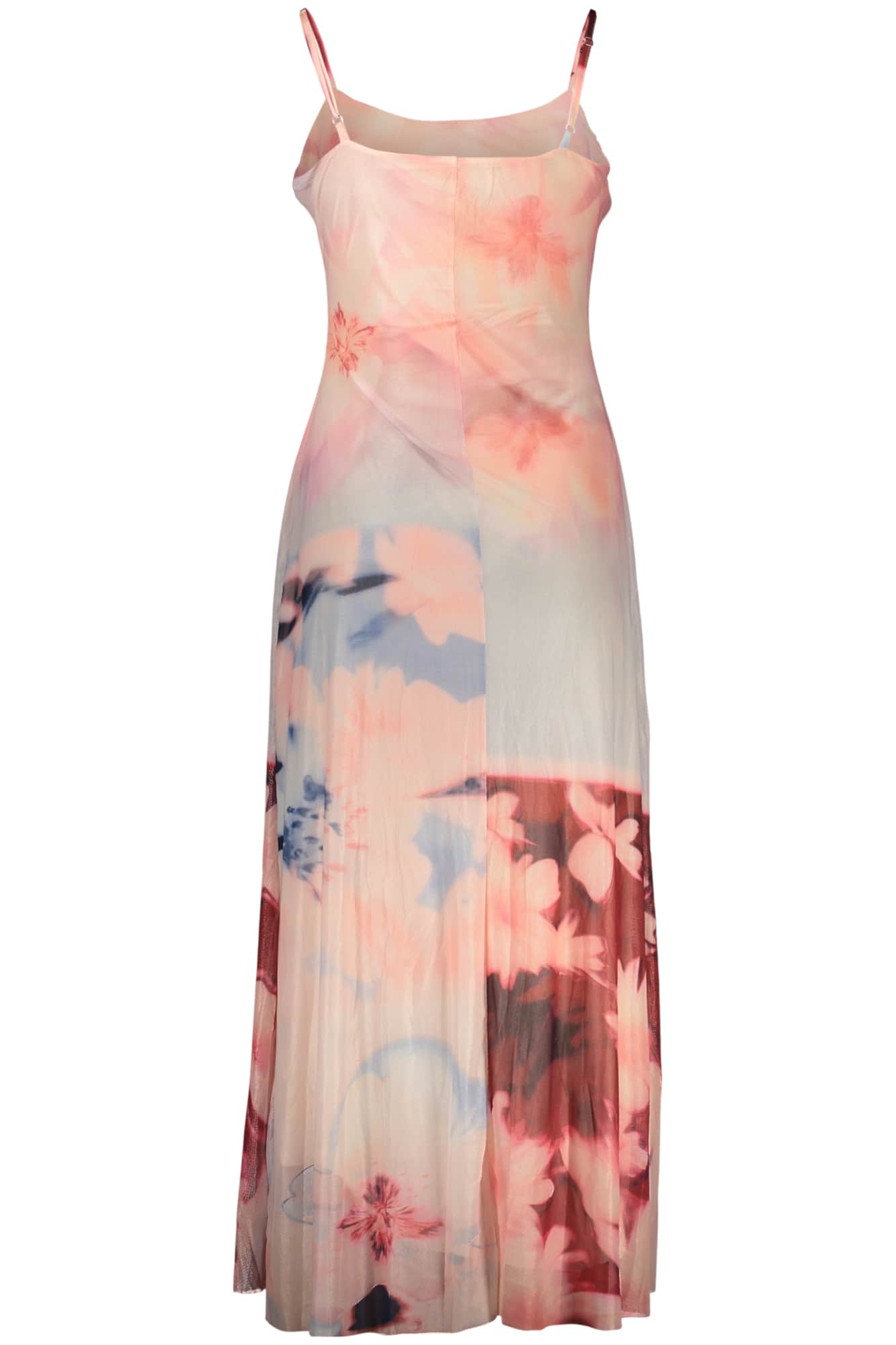 Desigual dames lang roze jurk