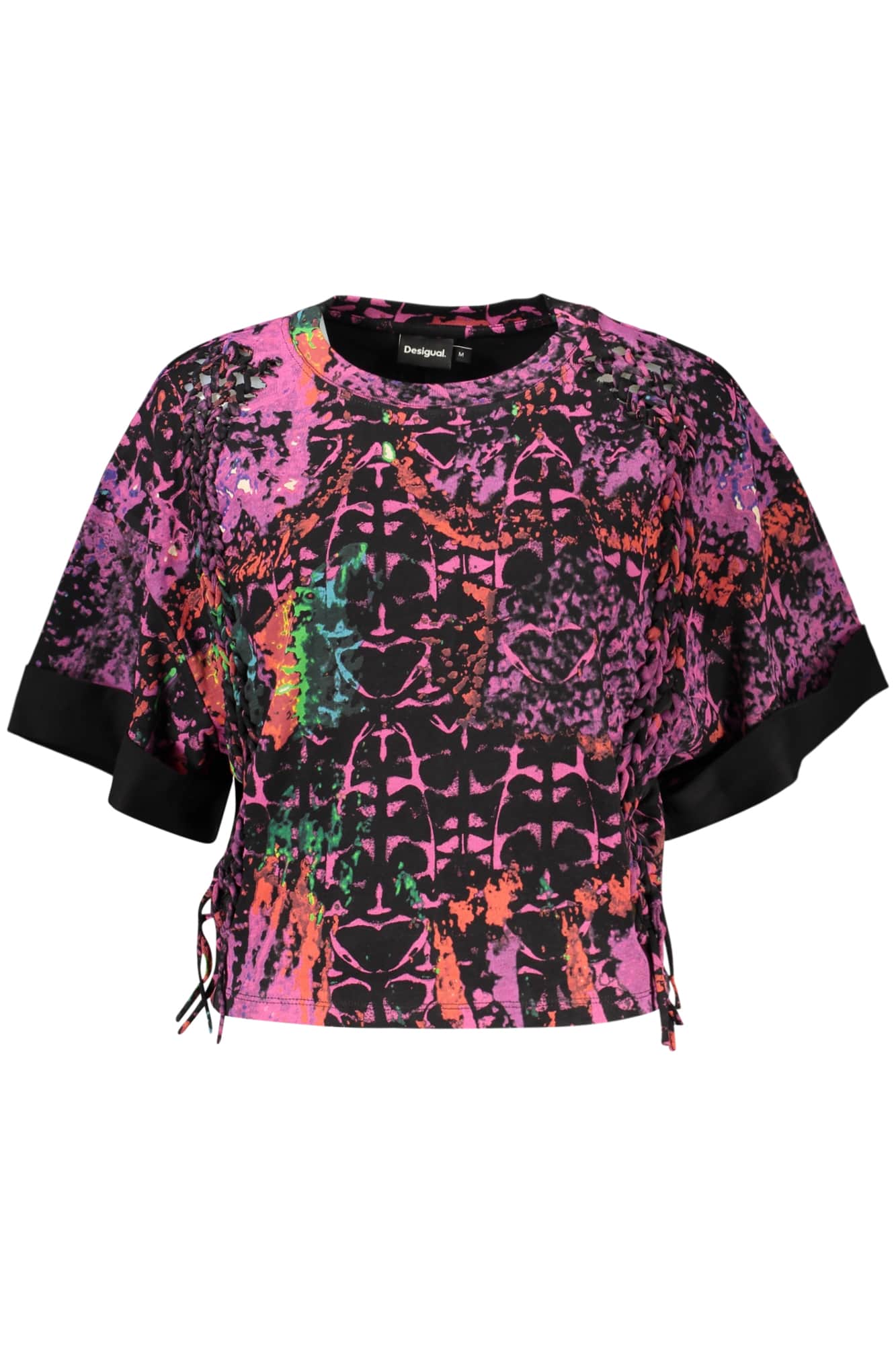 Desigual dames korte mouw t-shirt paars