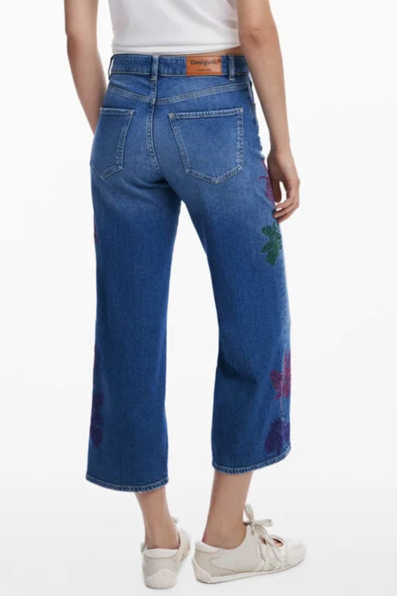 Desigual dames denim jeans, blauw