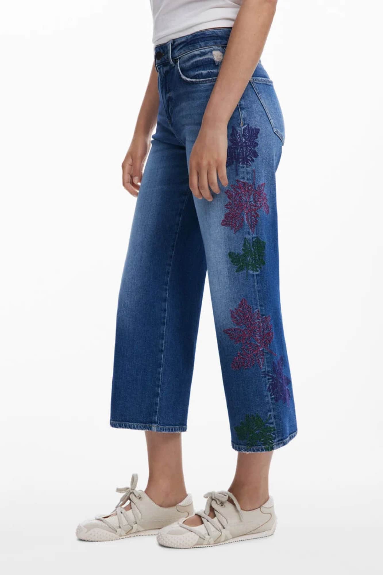 Desigual dames denim jeans, blauw