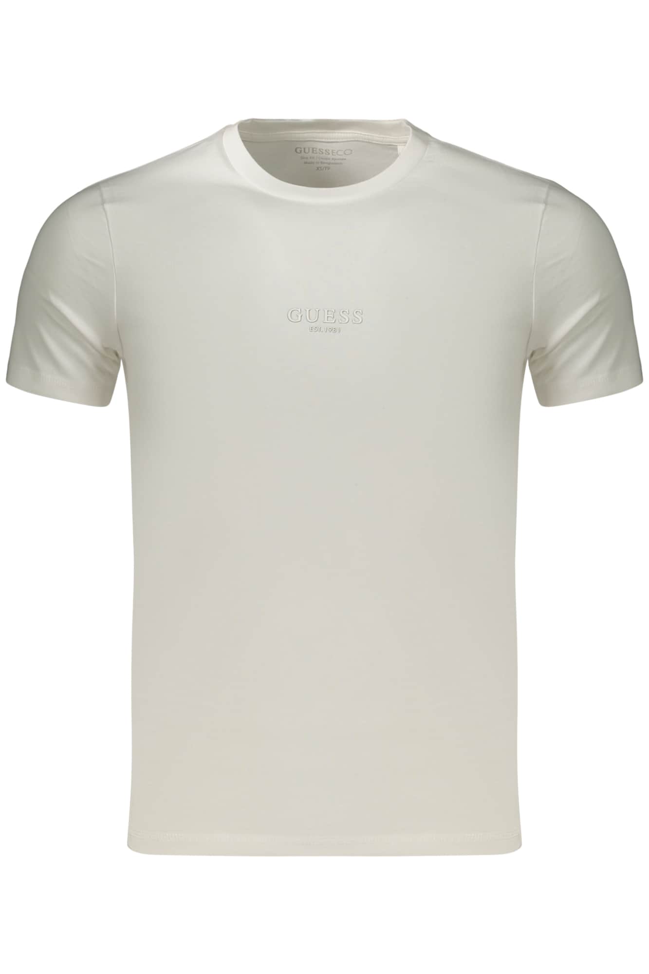 Guess Jeans heren korte mouw t-shirt wit