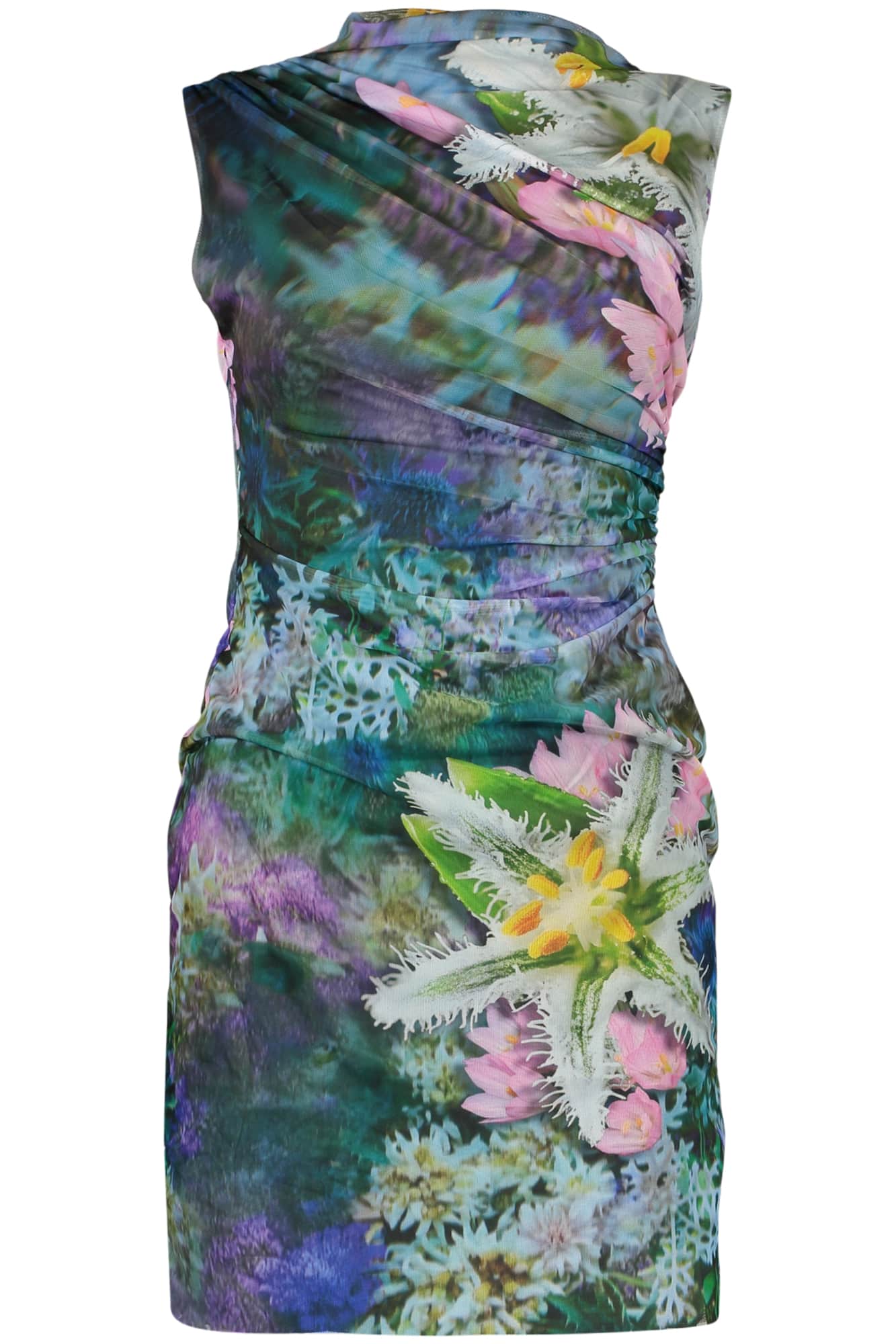 Desigual kort jurk voor dames in groen