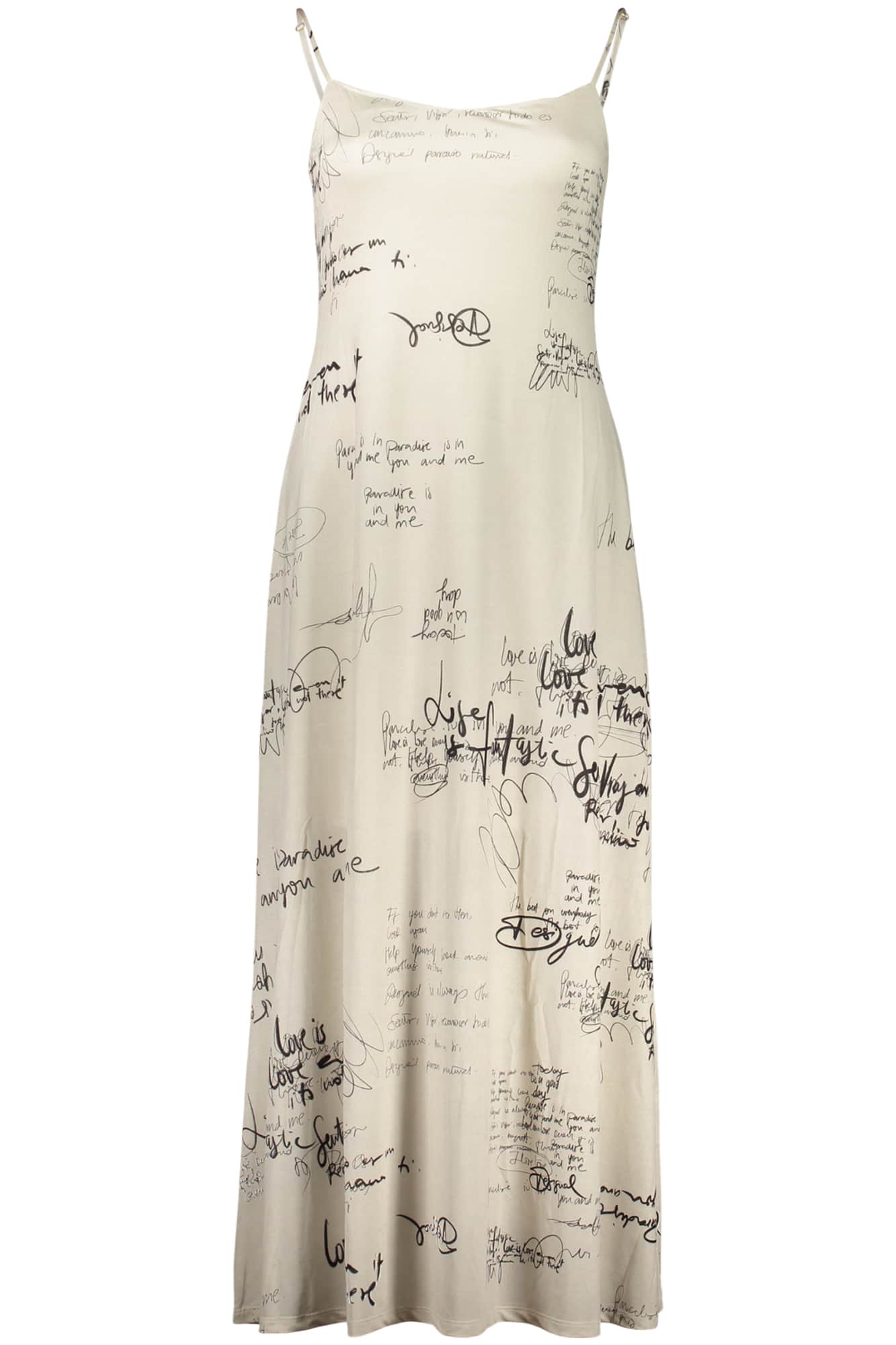 Desigual dames lang jurk wit