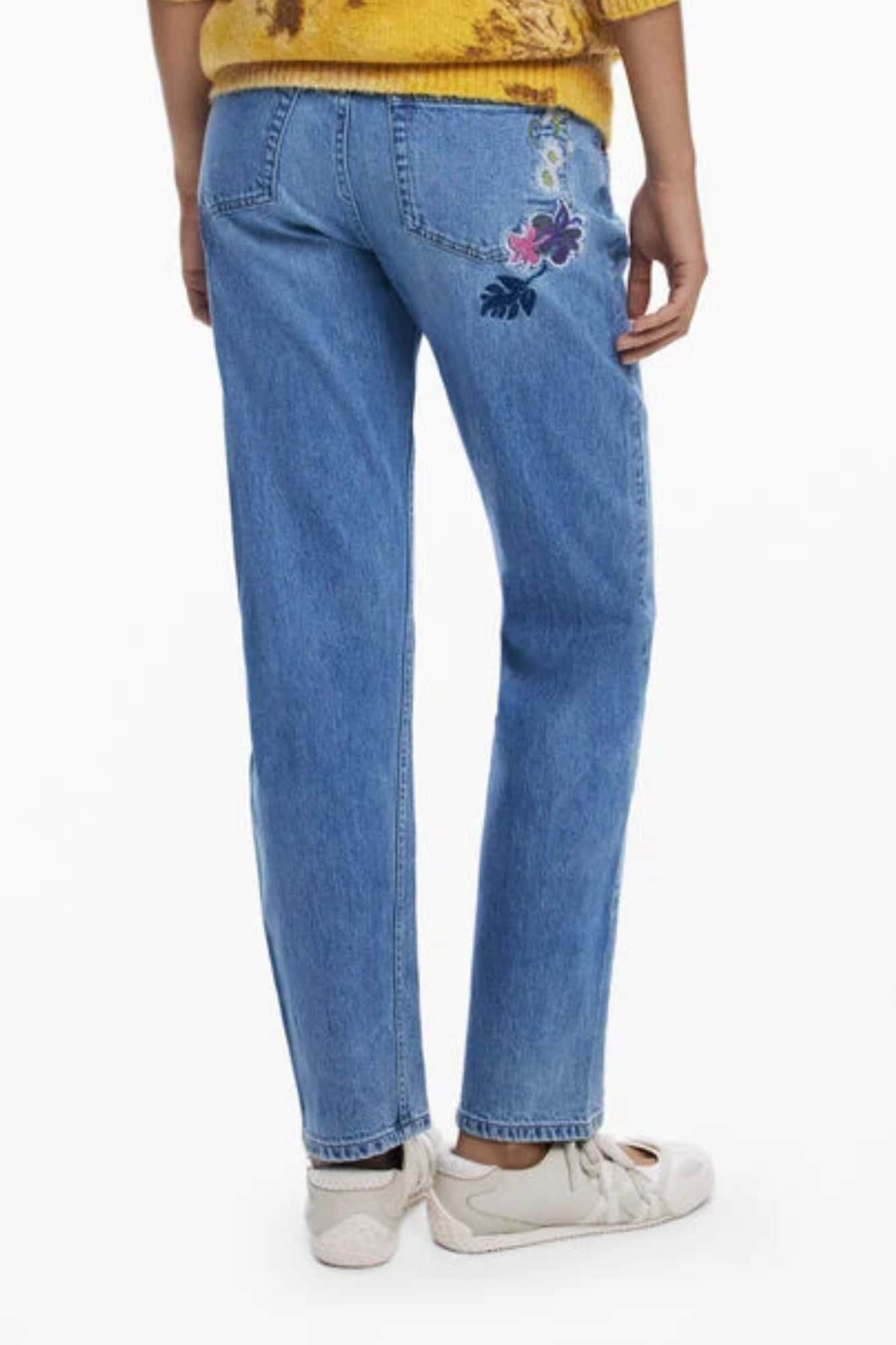 Desigual dames denim jeans, blauw