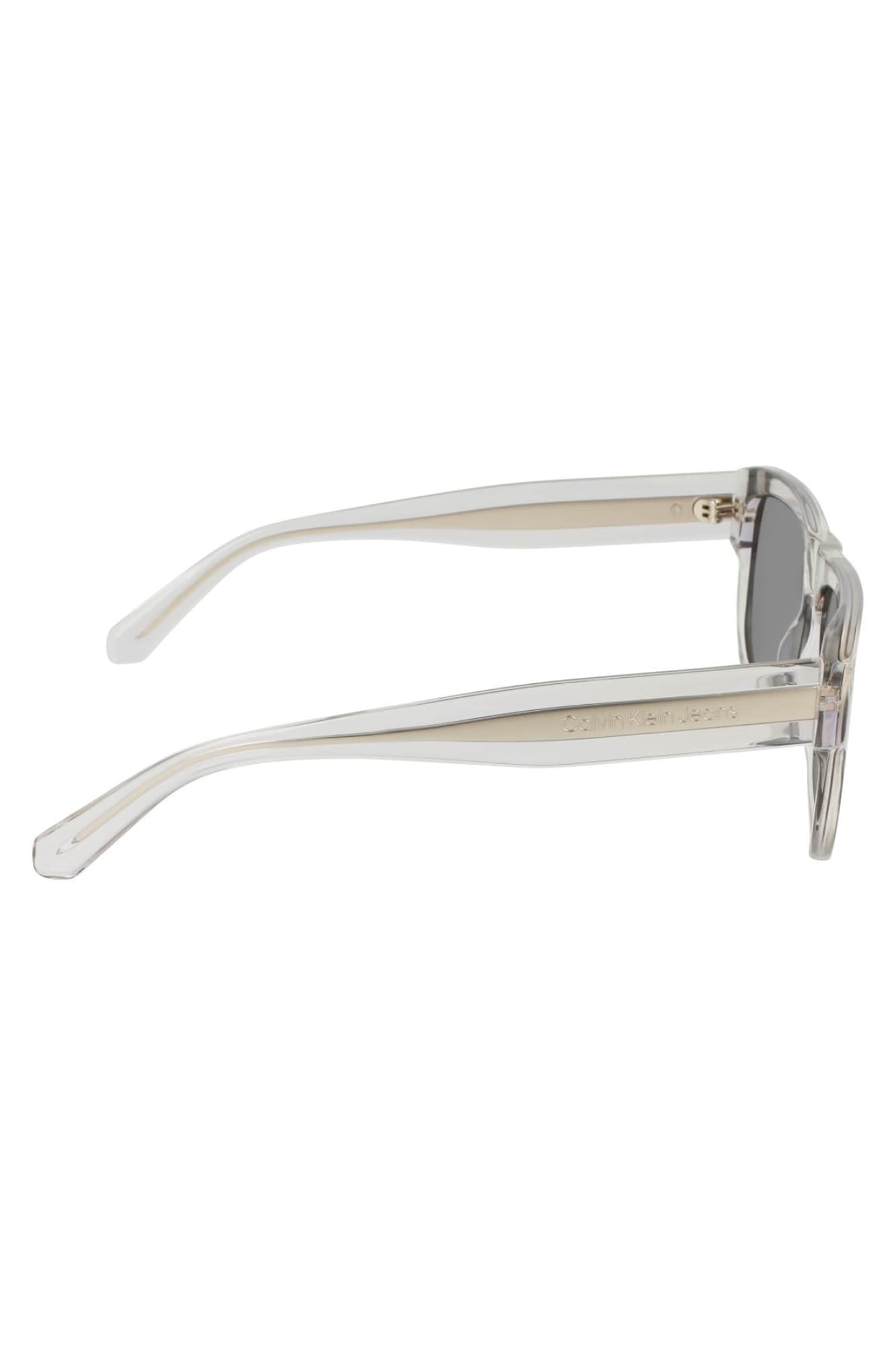 Calvin Klein heren transparent zonnebril