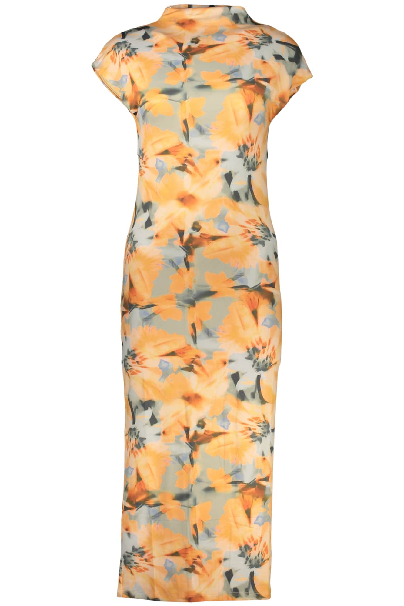 Desigual dames lang jurk oranje