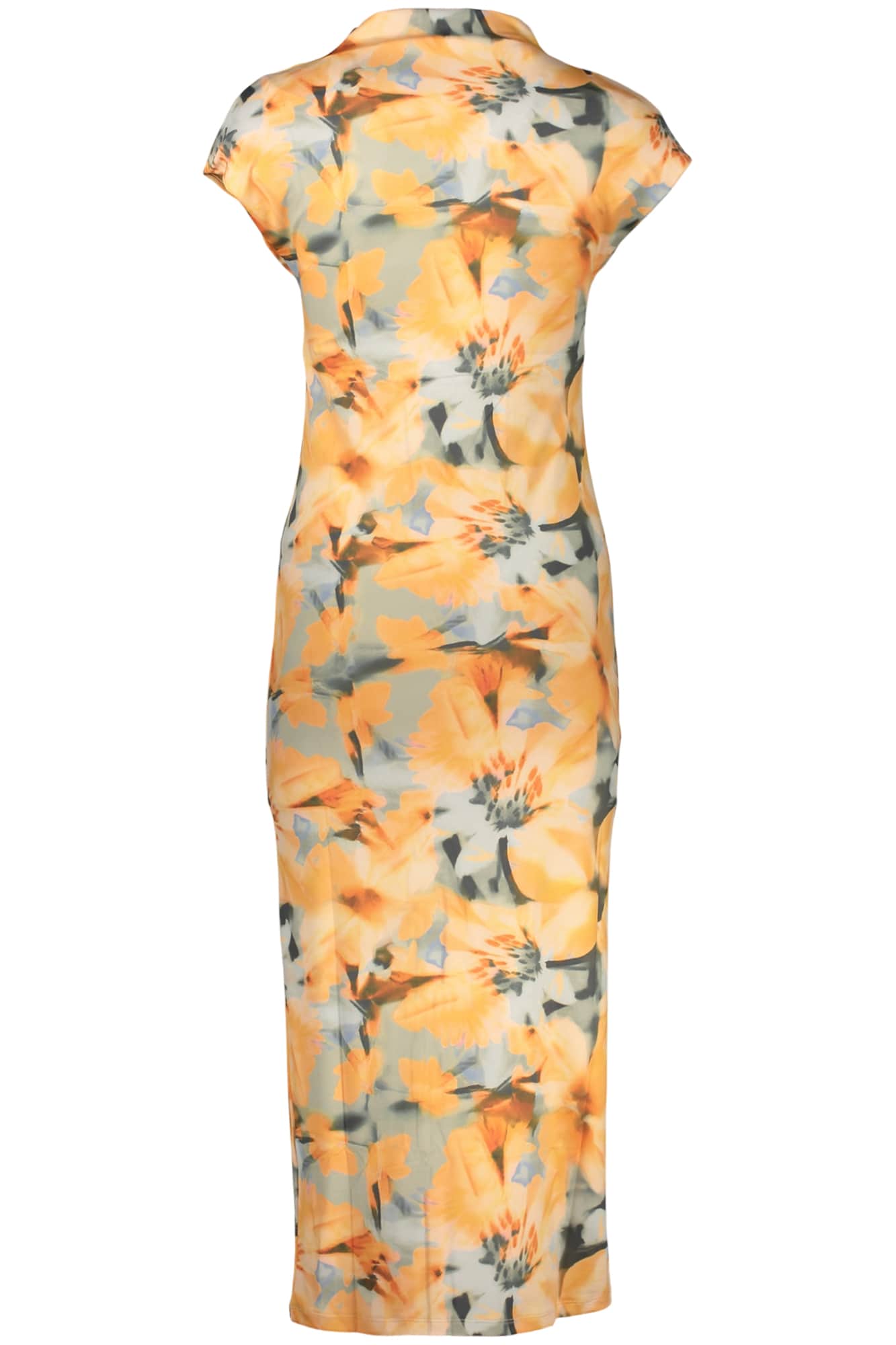 Desigual dames lang jurk oranje