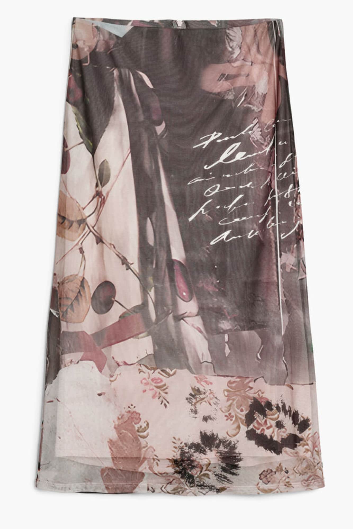 Desigual dames beige midirok