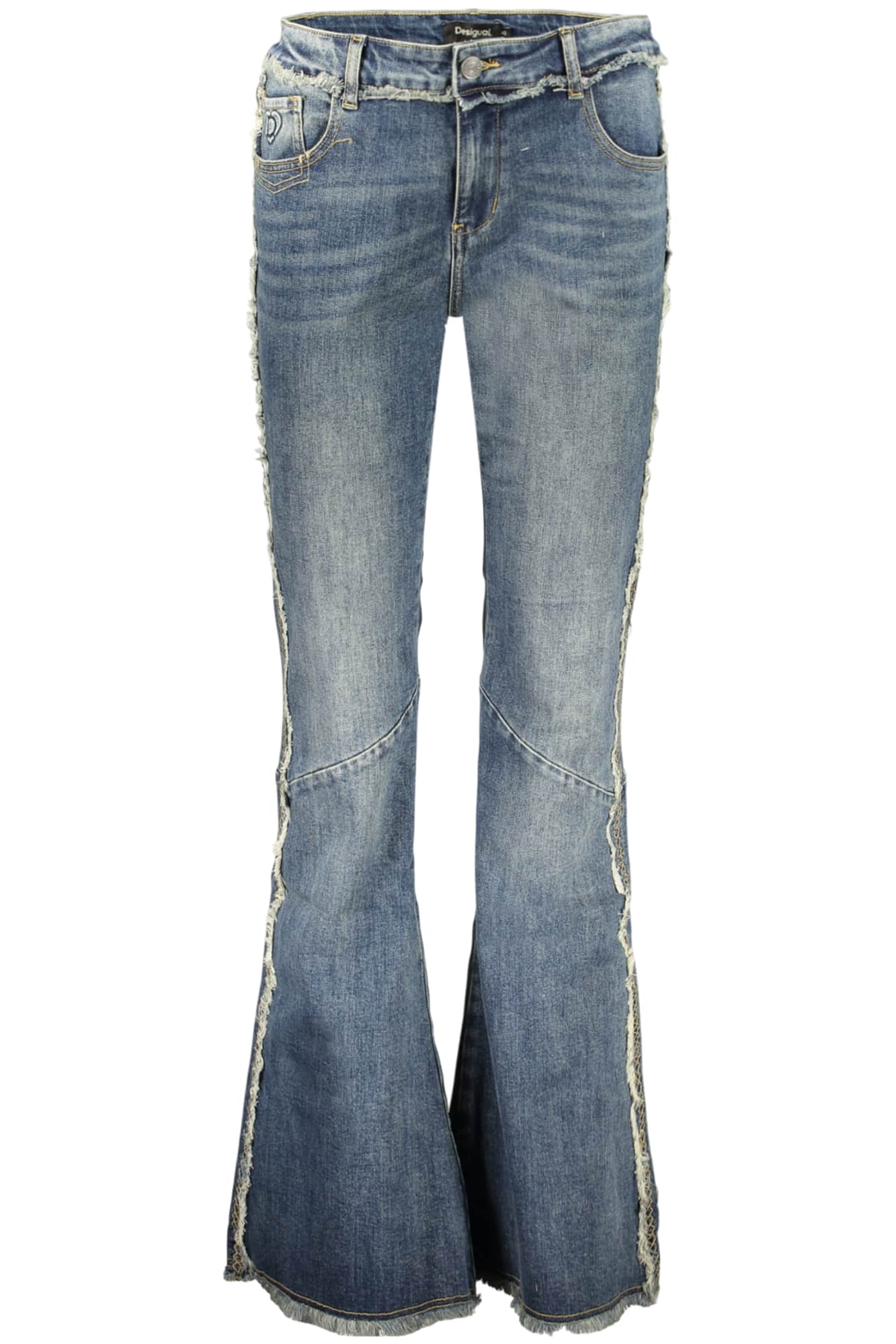 Desigual dames denim jeans blauw