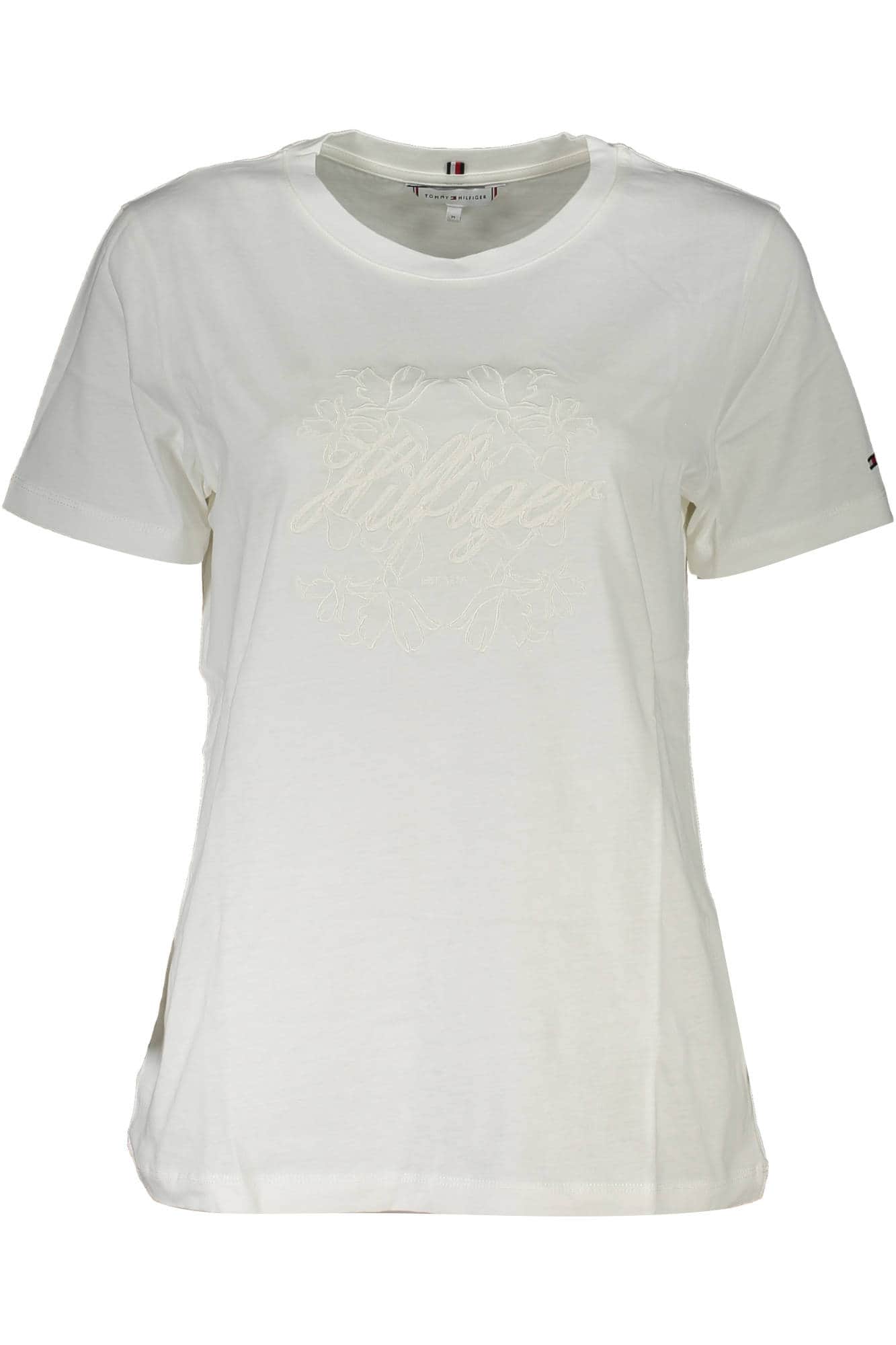 Tommy Hilfiger dames korte mouw t-shirt wit