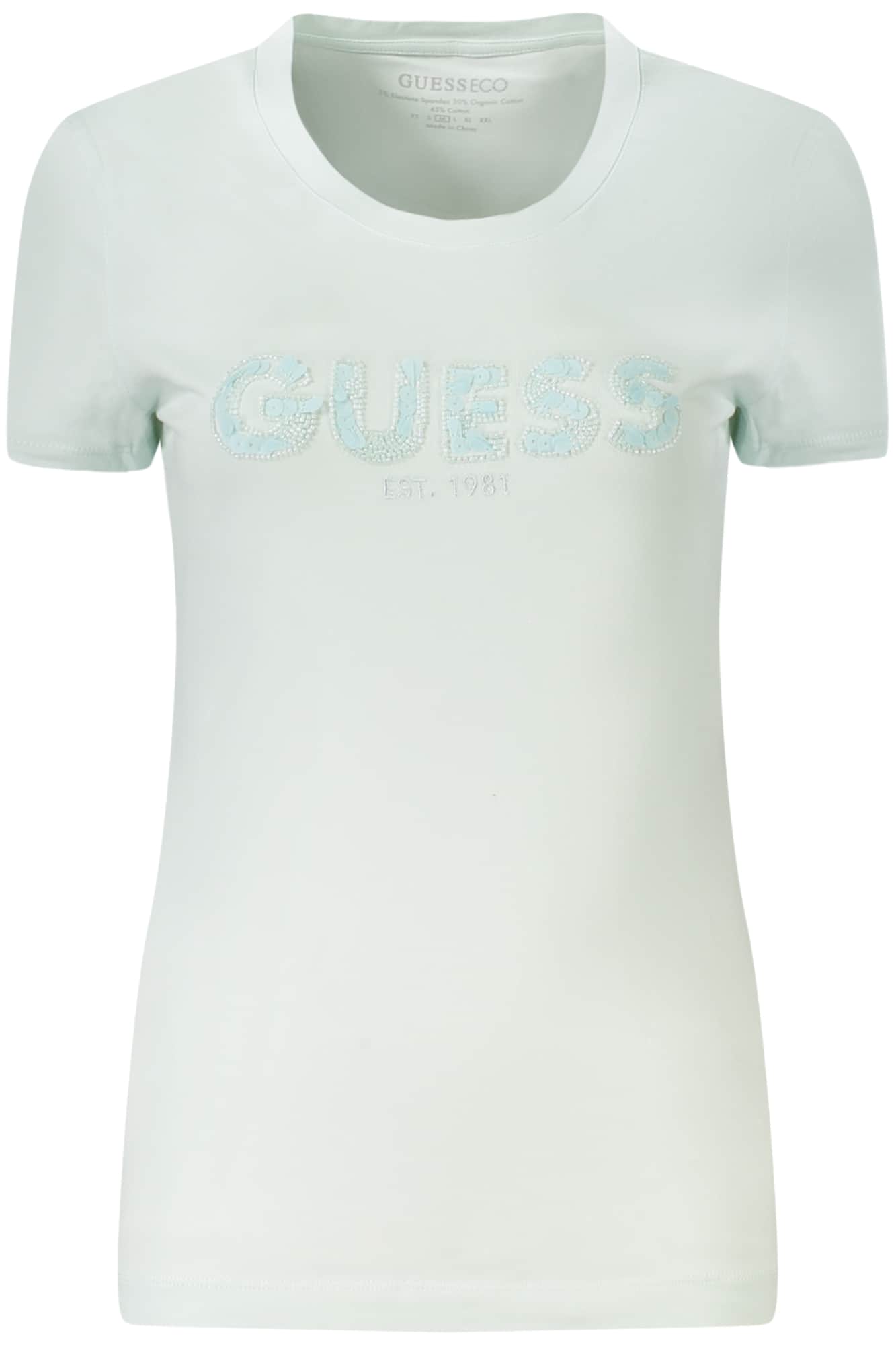 Guess Jeans dames korte mouw t-shirt roze