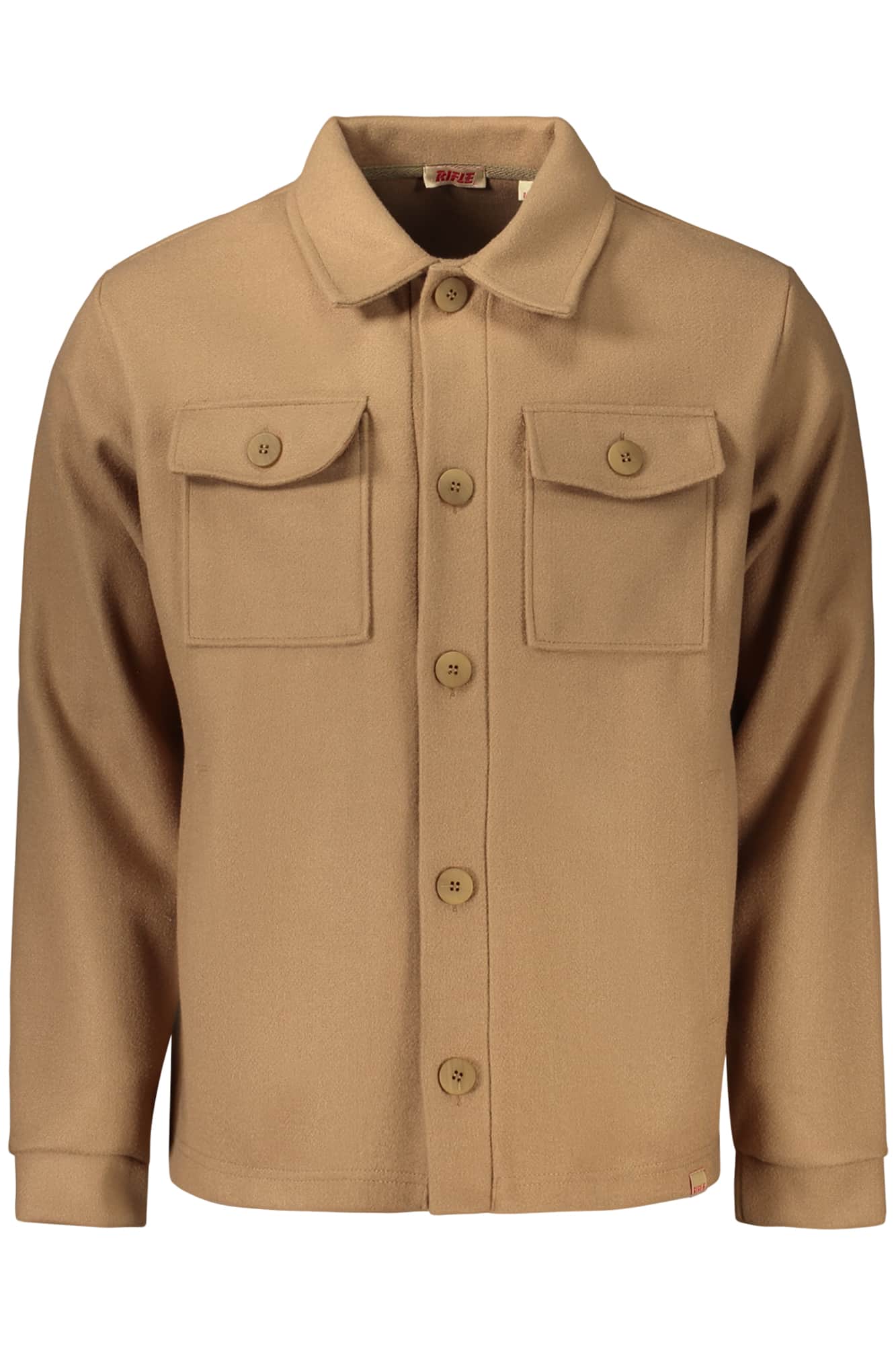 Rifle shirt lange mouw heren zwart