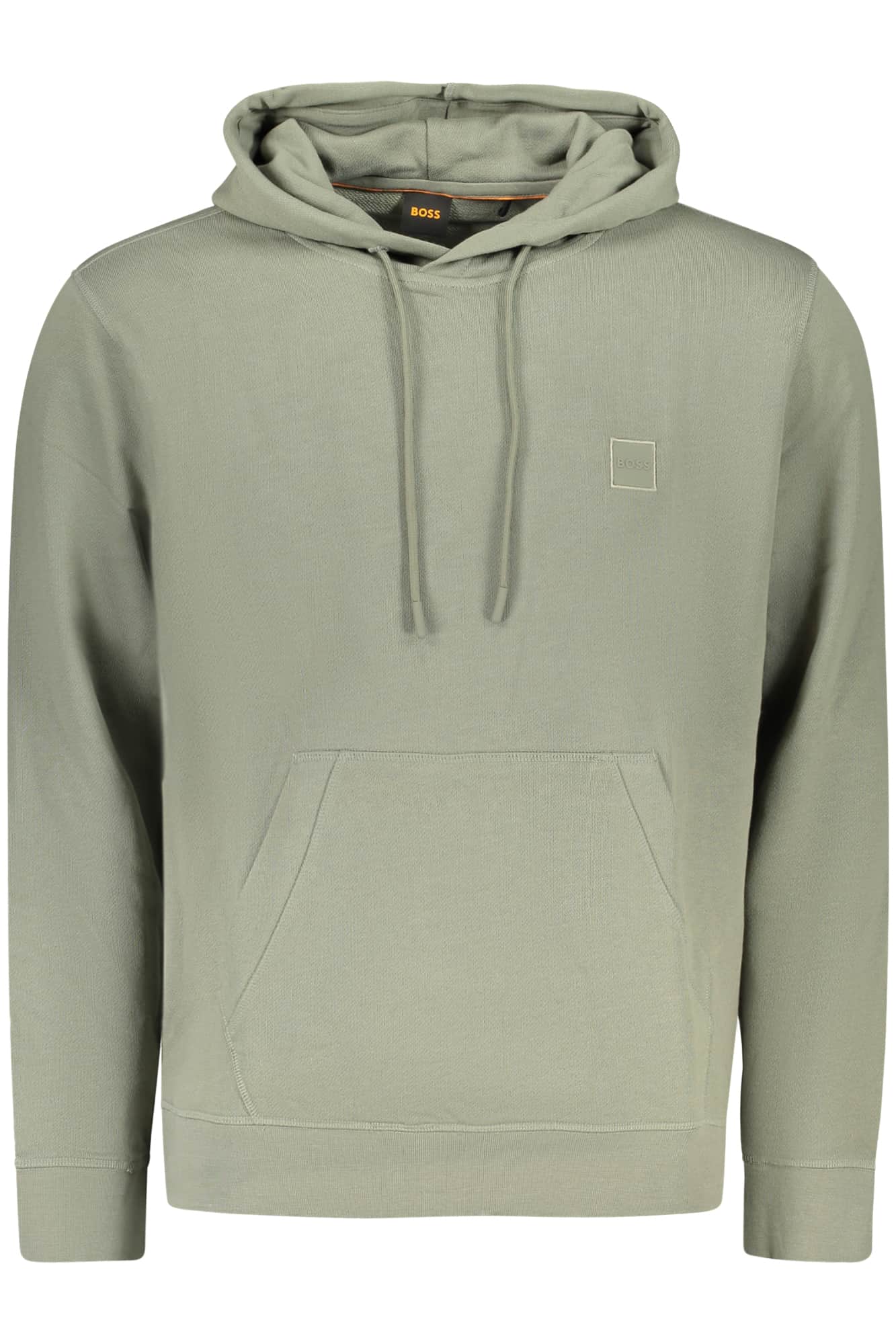 Boss heren met rits sweater, groen