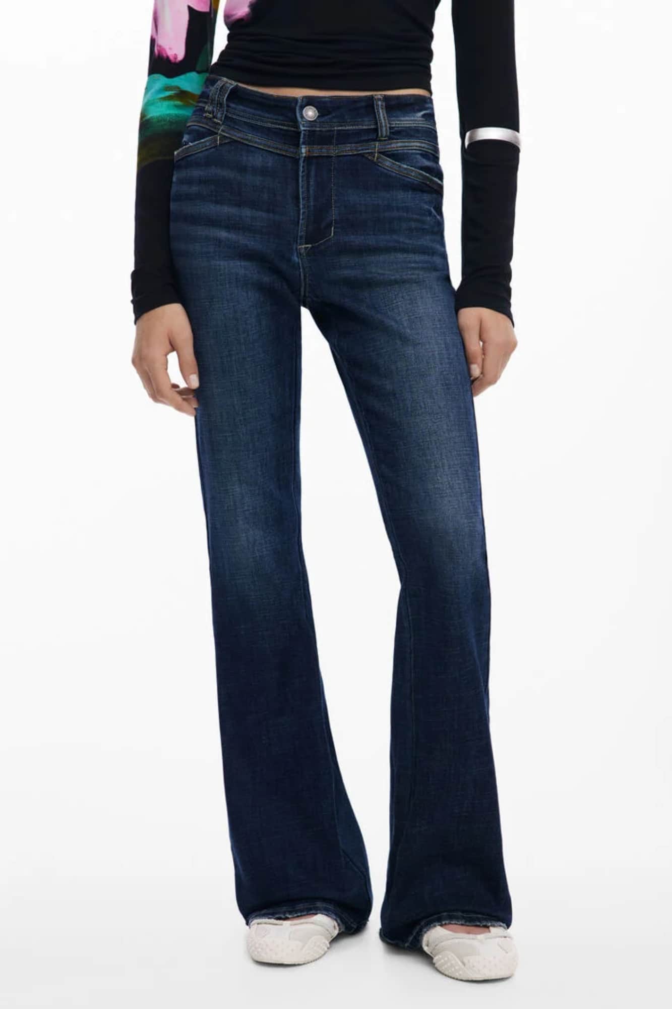 Desigual dames denim jeans blauw
