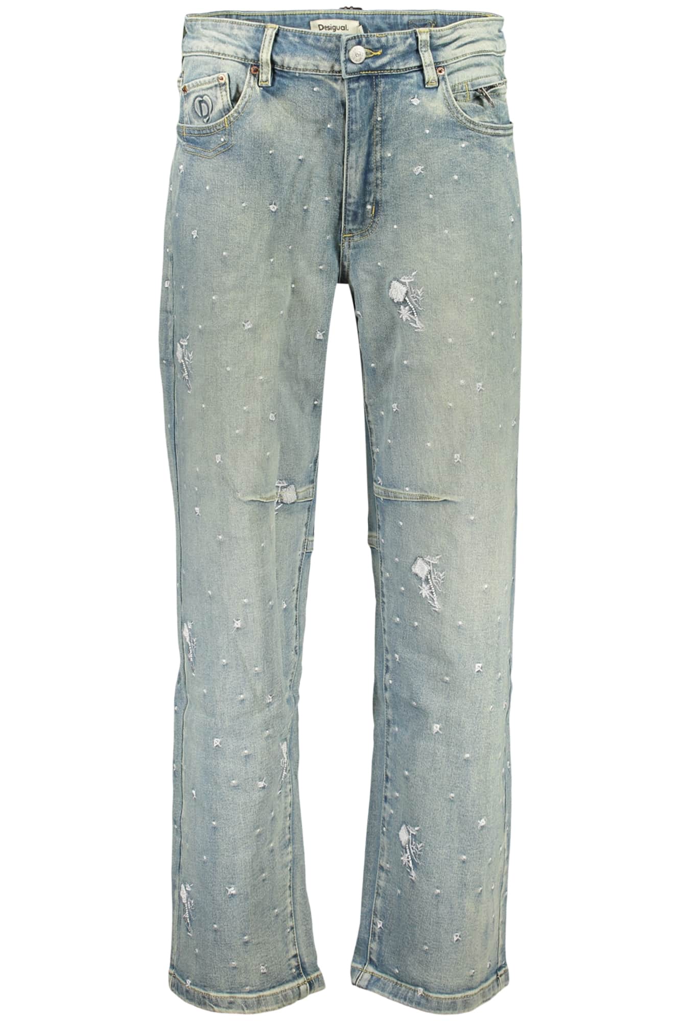 Desigual dames denim jeans, blauw