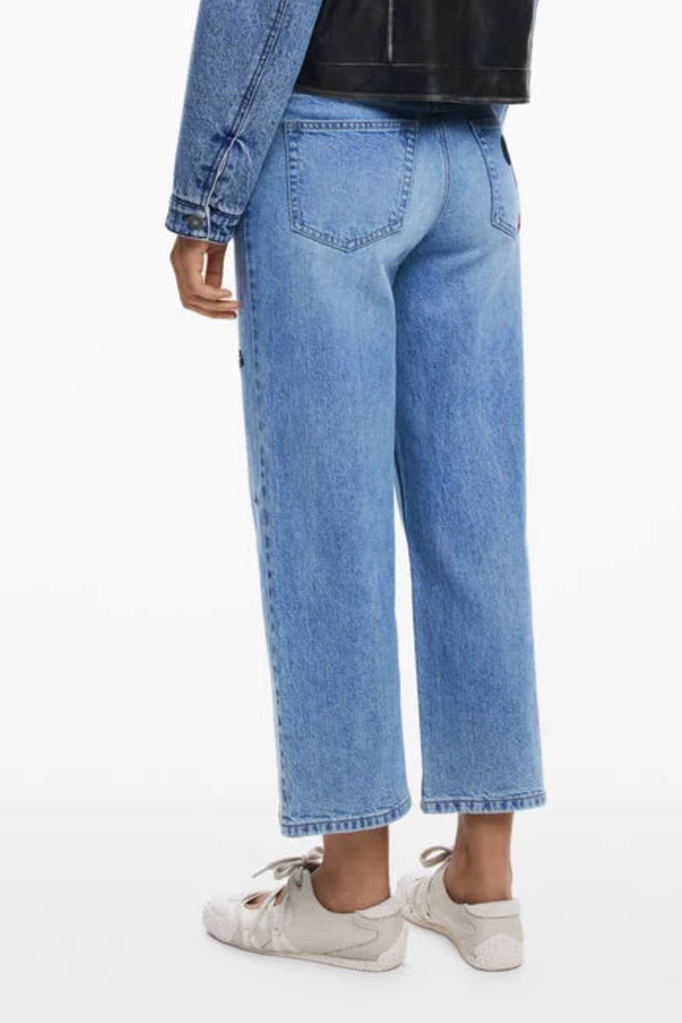 Desigual dames denim jeans, blauw