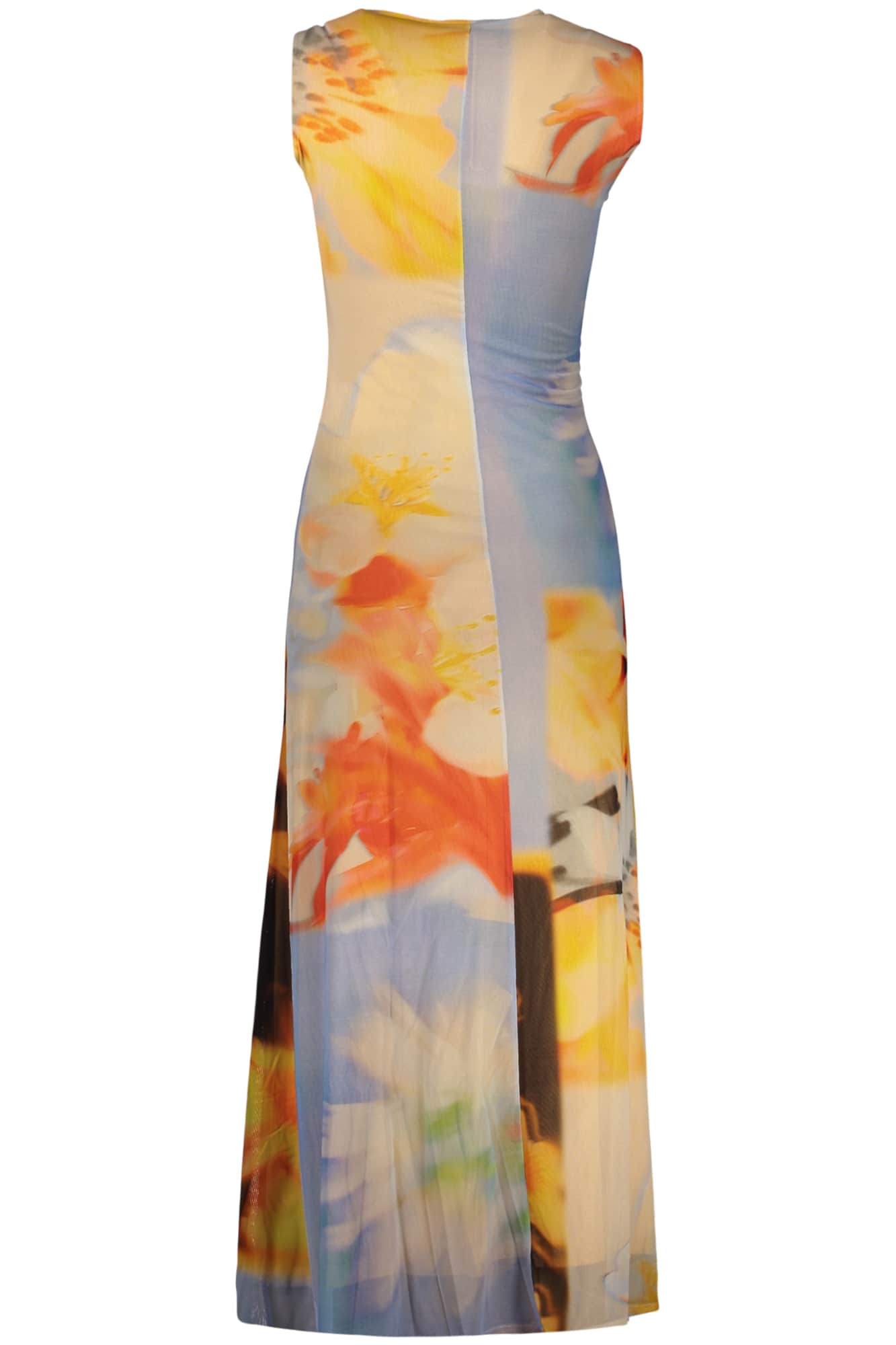Desigual dames lang jurk, blauw