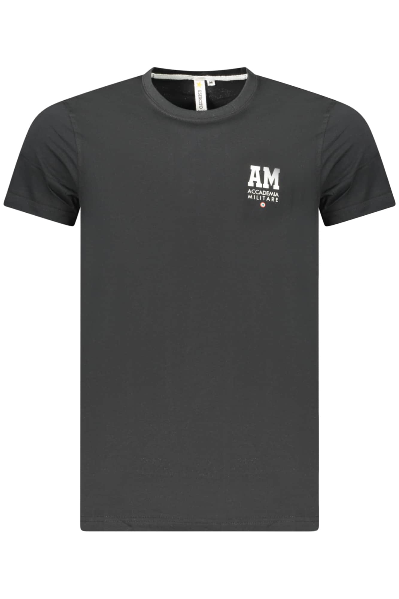 Military academy heren korte mouw t-shirt, blauw