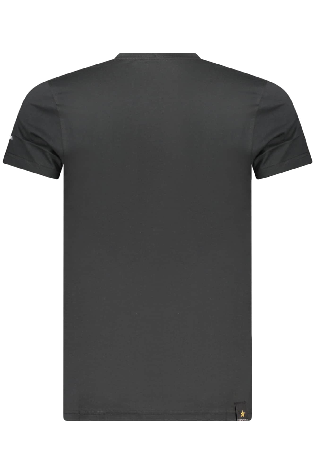 Military academy heren korte mouw t-shirt, blauw