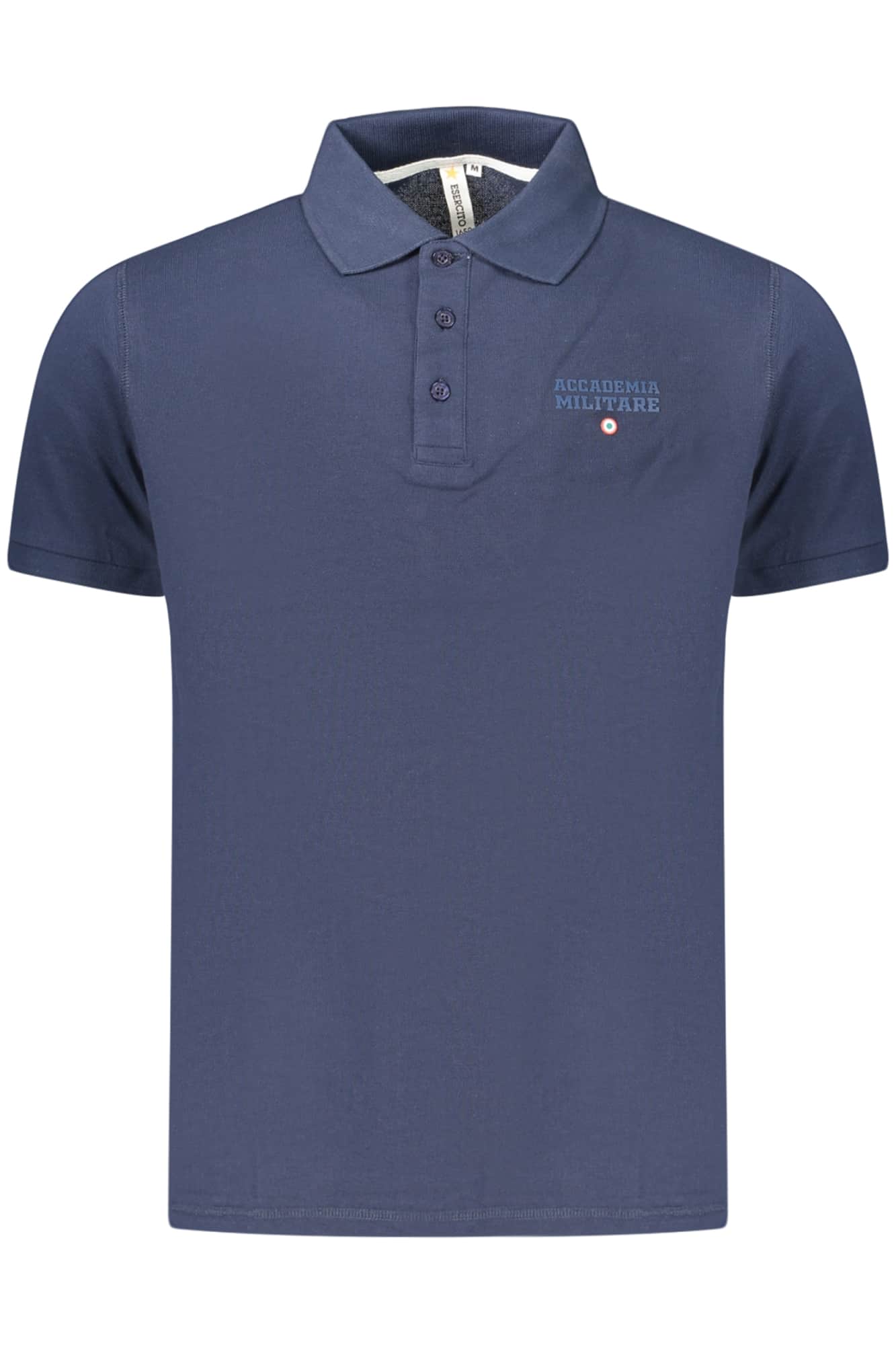 Military academy heren korte mouw polo, wit