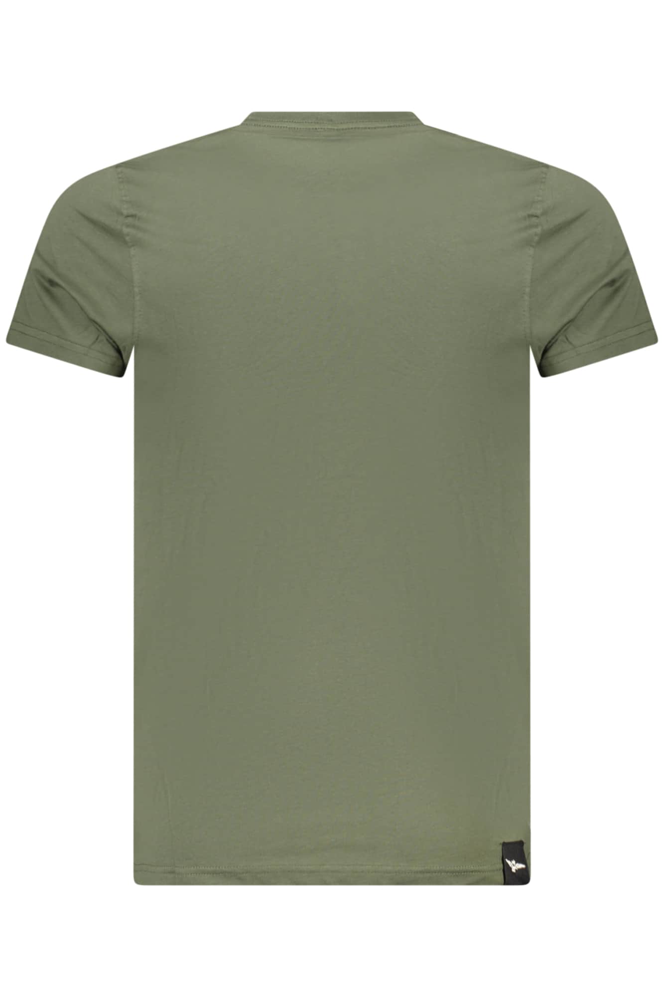 Military academy heren korte mouw t-shirt, blauw