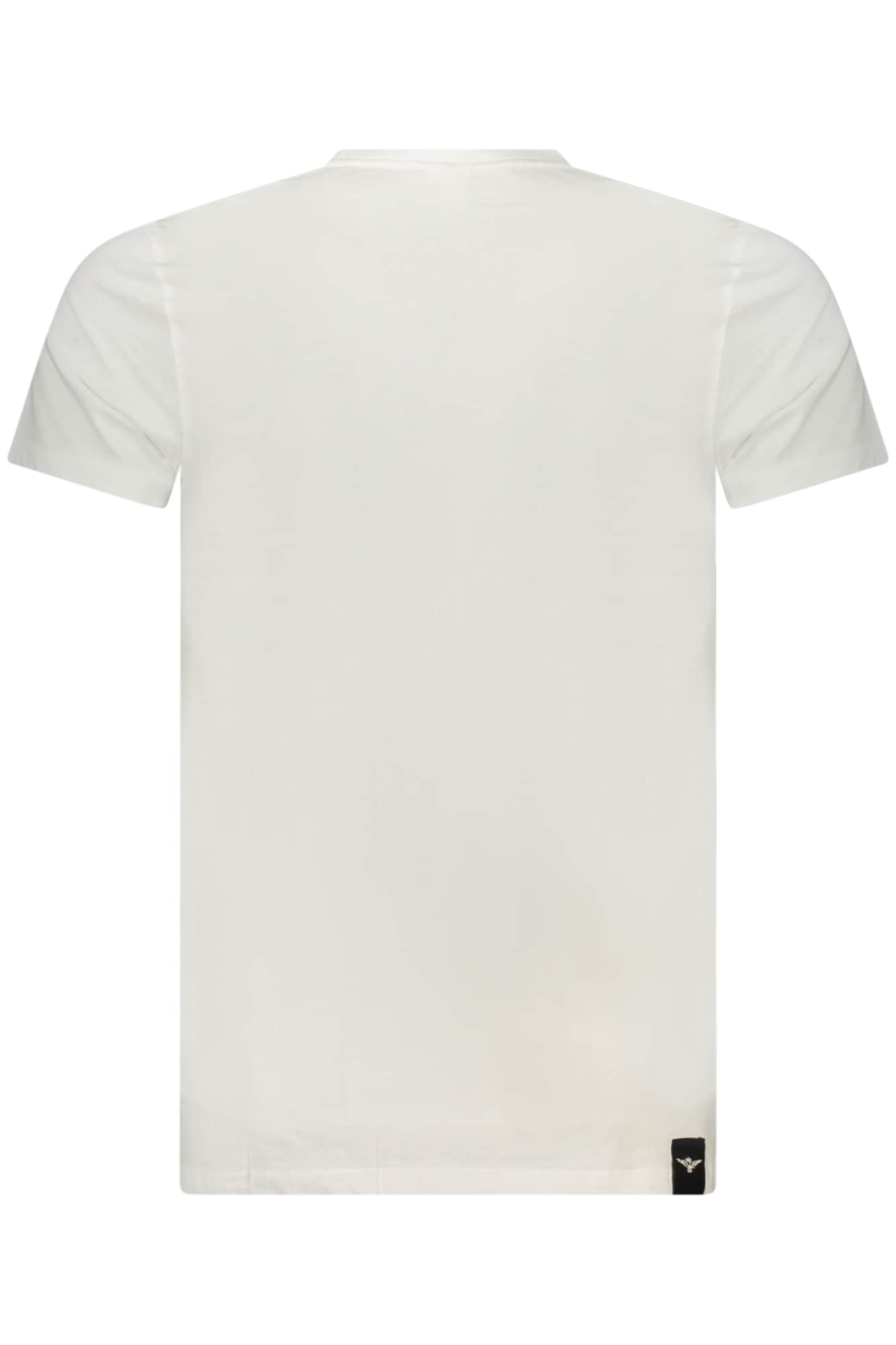 Military academy heren korte mouw t-shirt, blauw