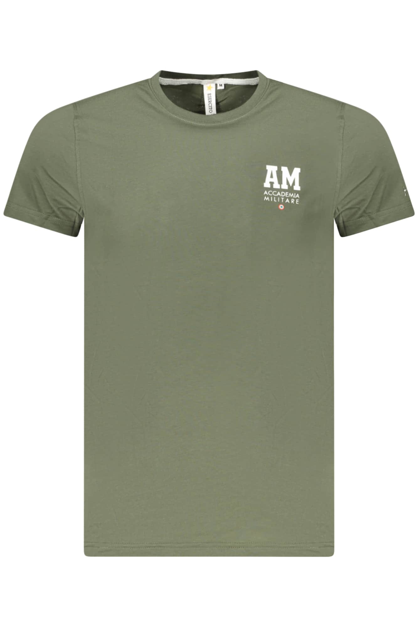 Military academy heren korte mouw t-shirt, blauw