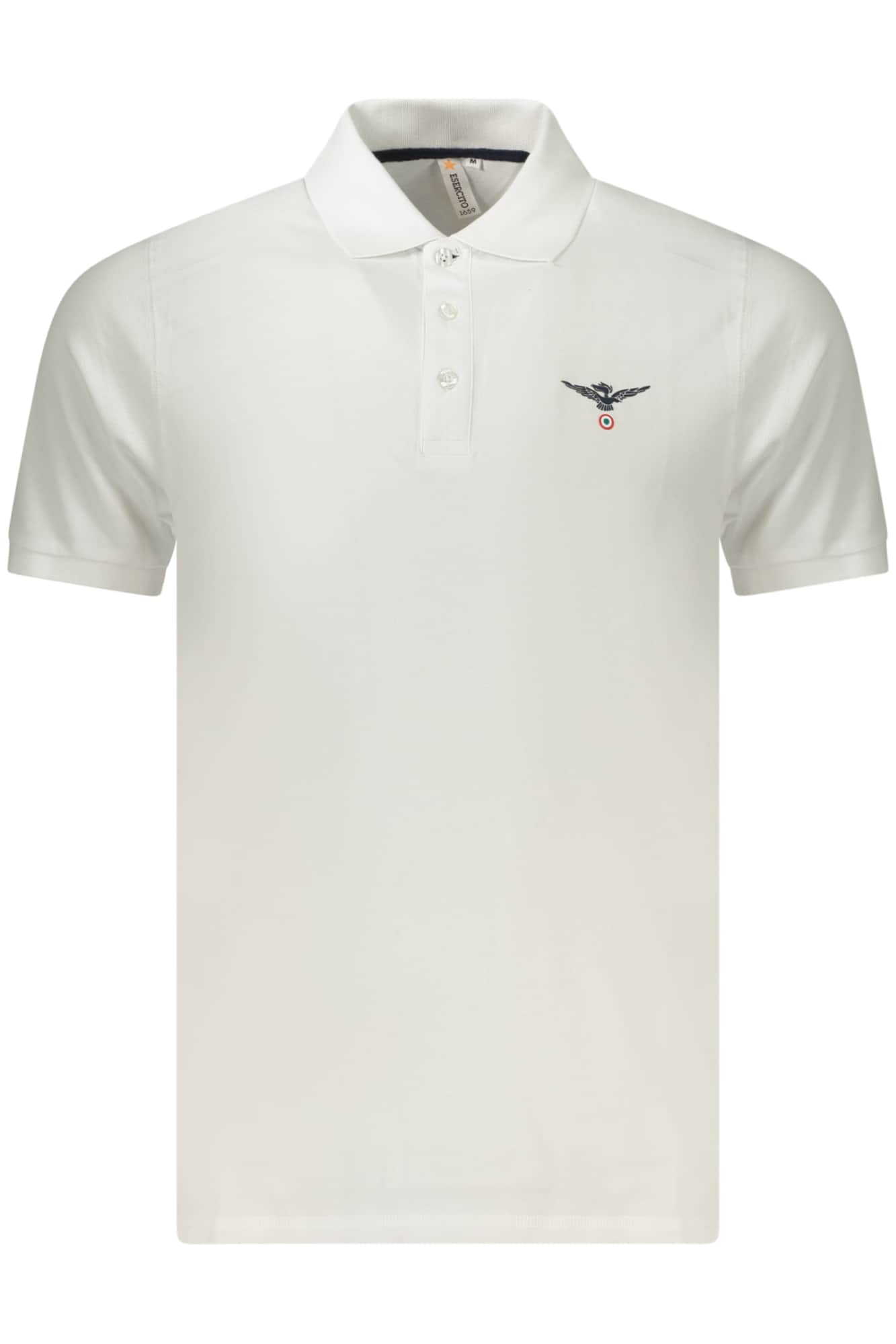 Military academy heren korte mouw polo, groen