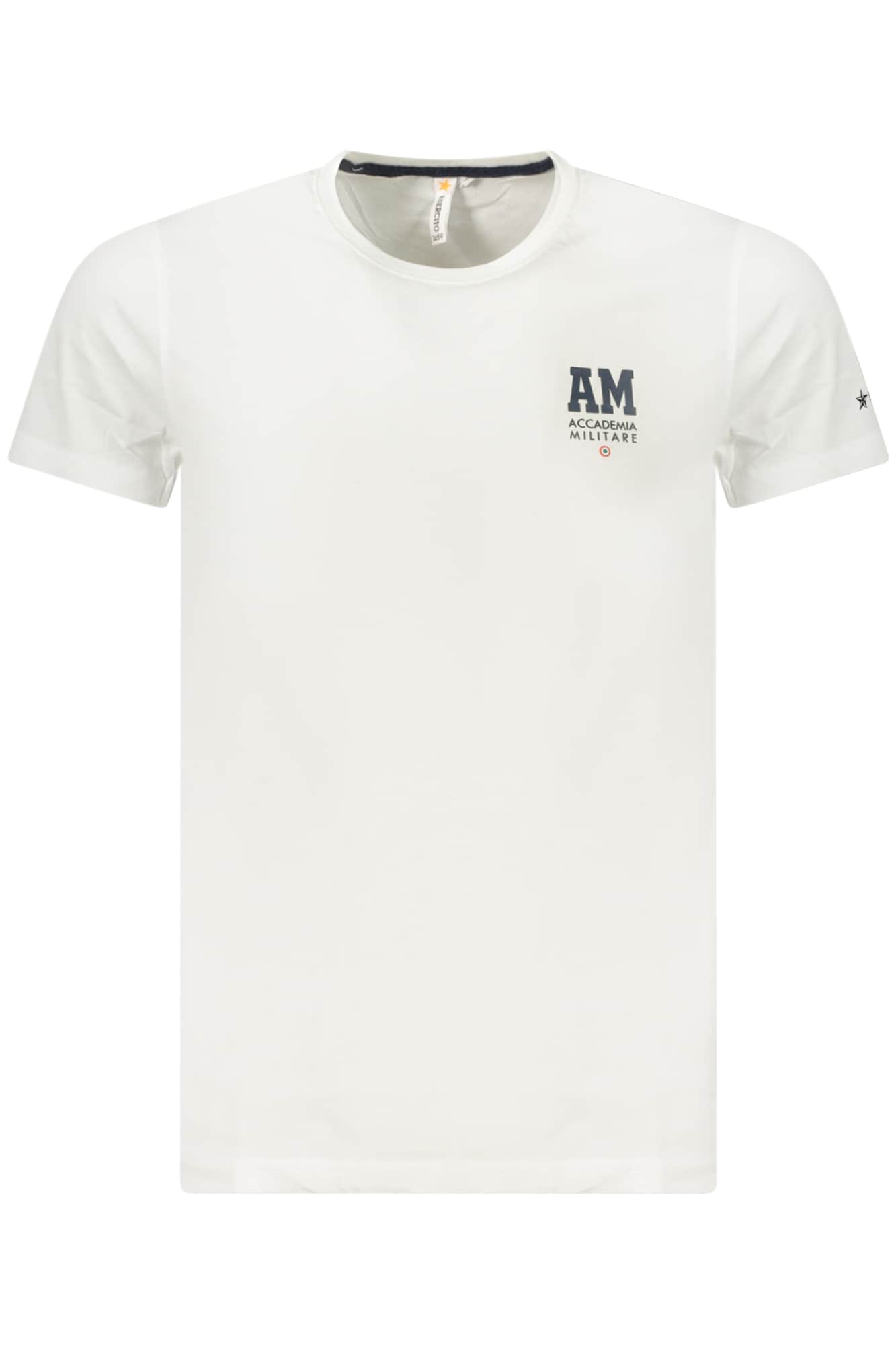 Military academy heren korte mouw t-shirt, blauw