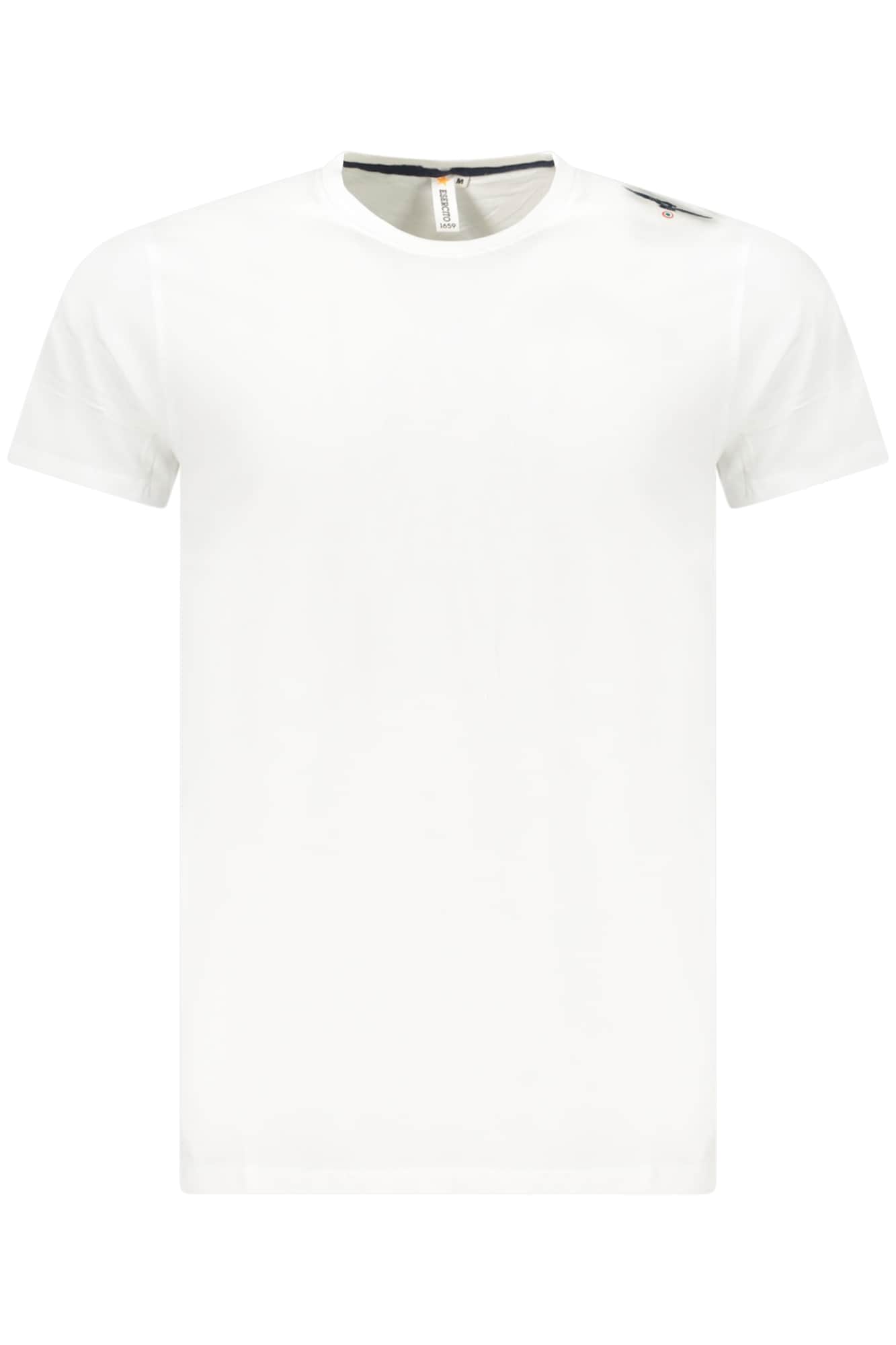 Military academy heren korte mouw t-shirt, blauw