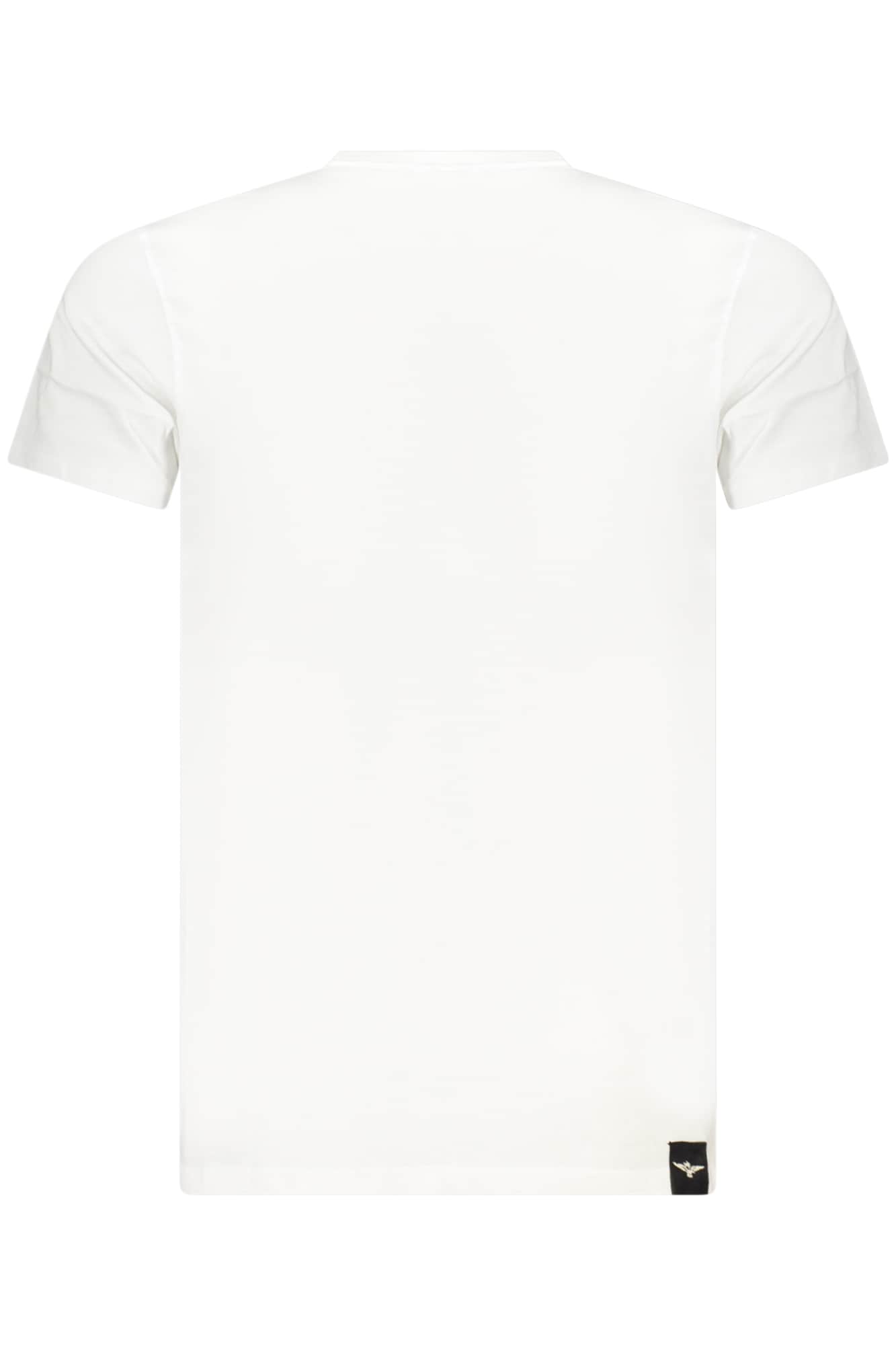 Military academy heren korte mouw t-shirt, blauw