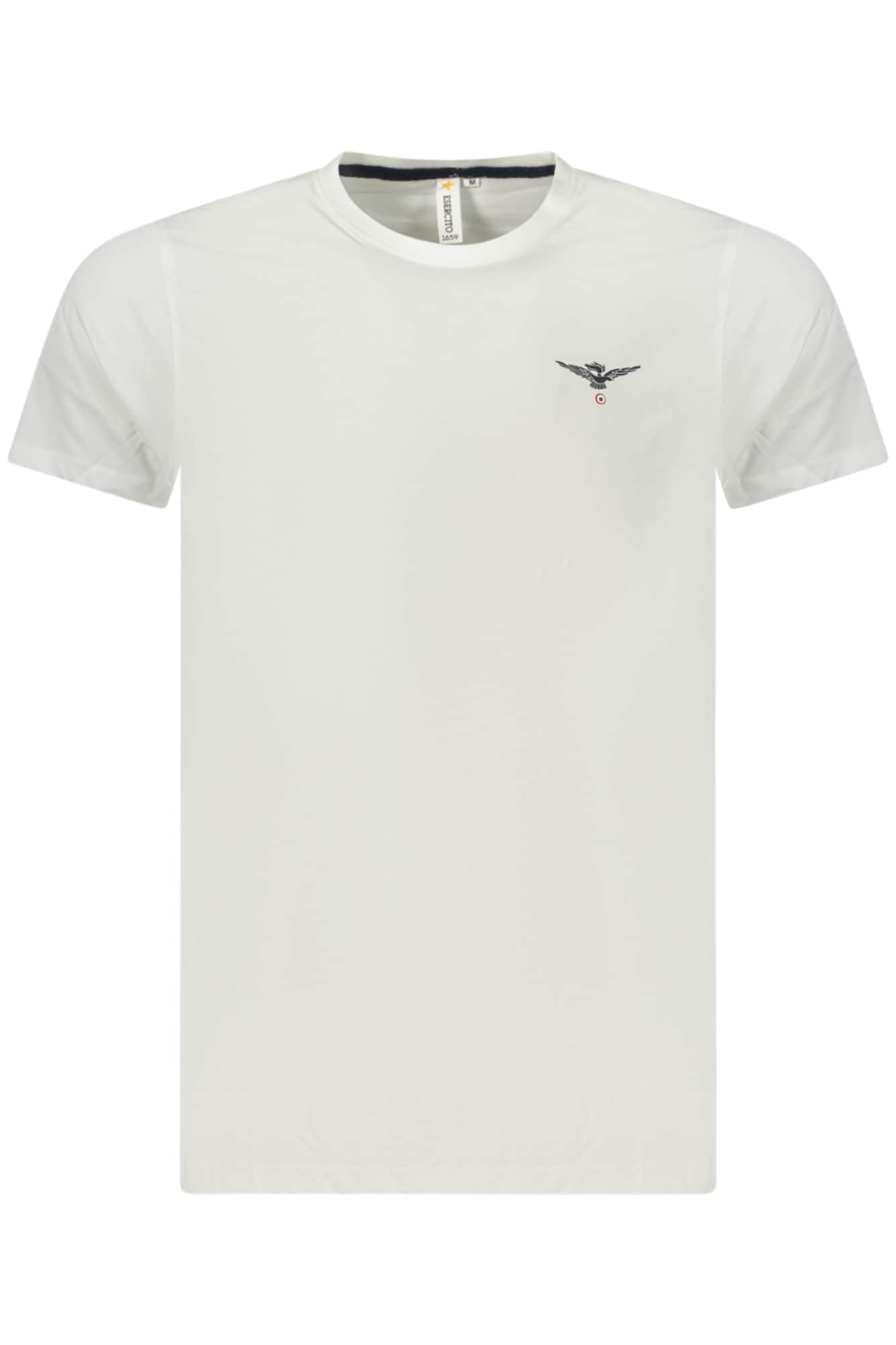 Military academy heren korte mouw t-shirt, blauw