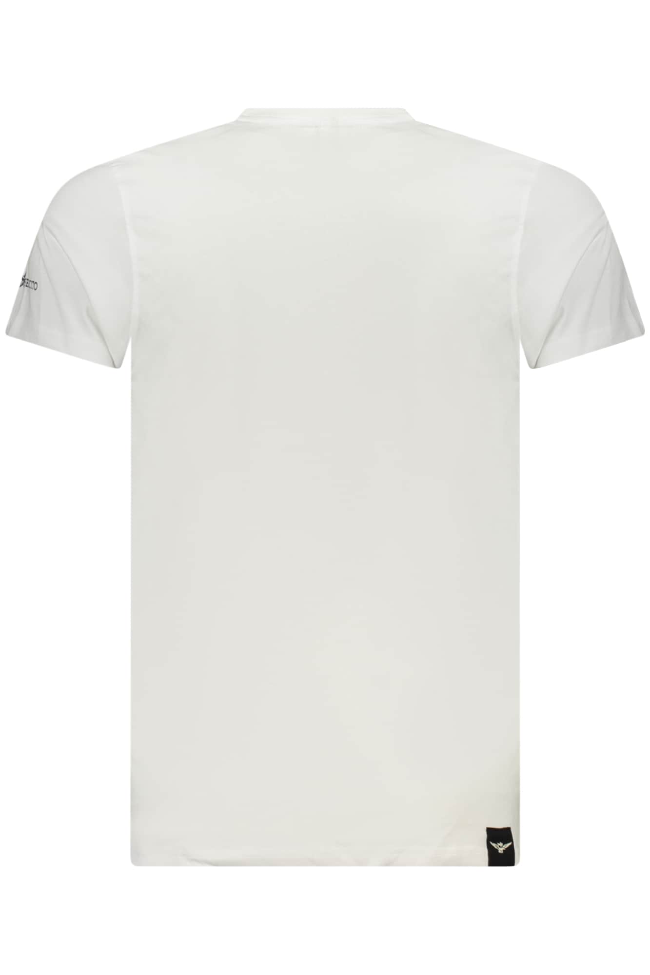Military academy heren korte mouw t-shirt, blauw