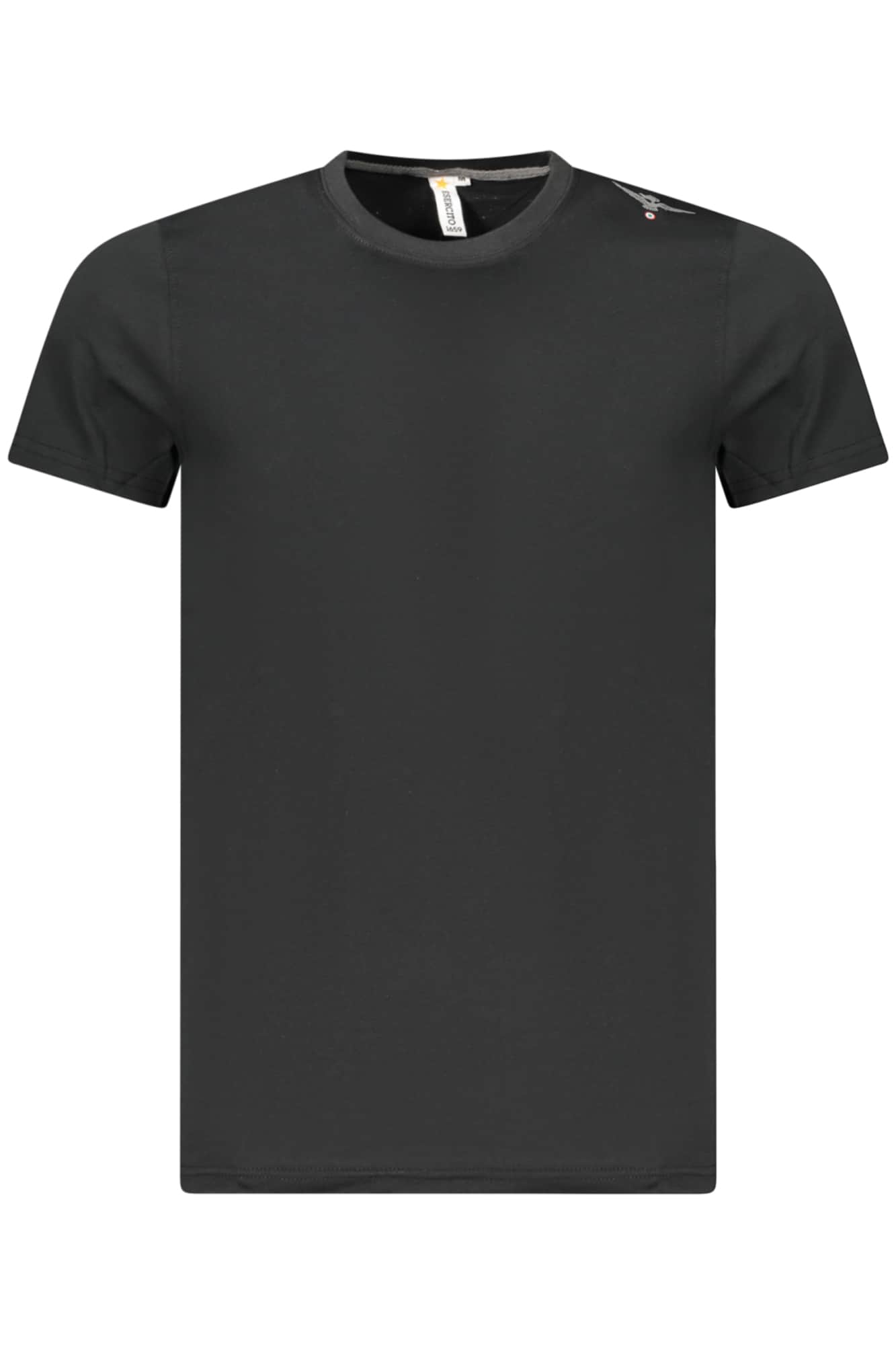 Military academy heren korte mouw t-shirt, blauw