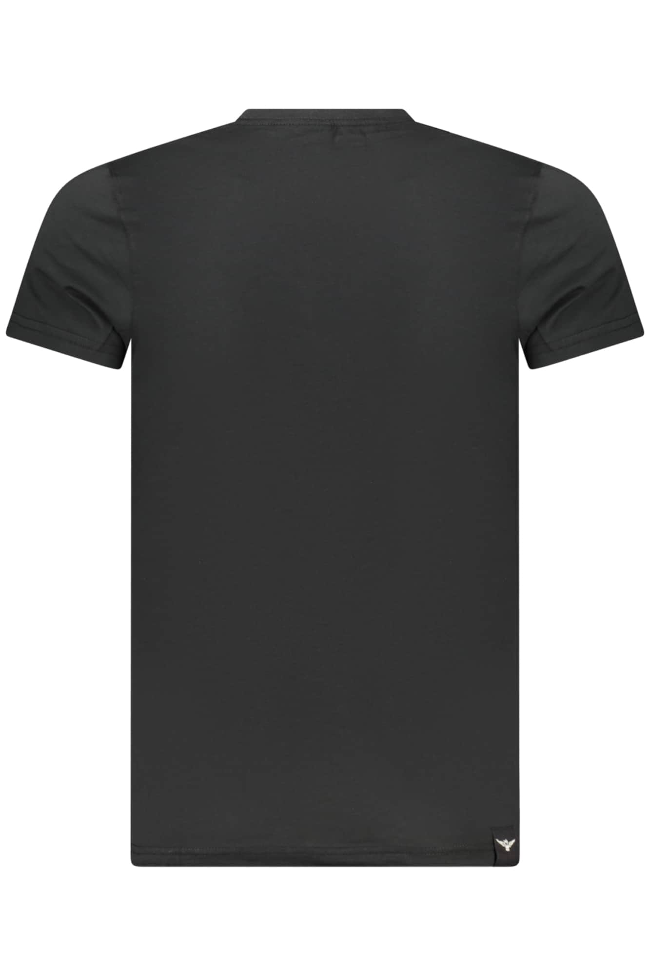 Military academy heren korte mouw t-shirt, blauw