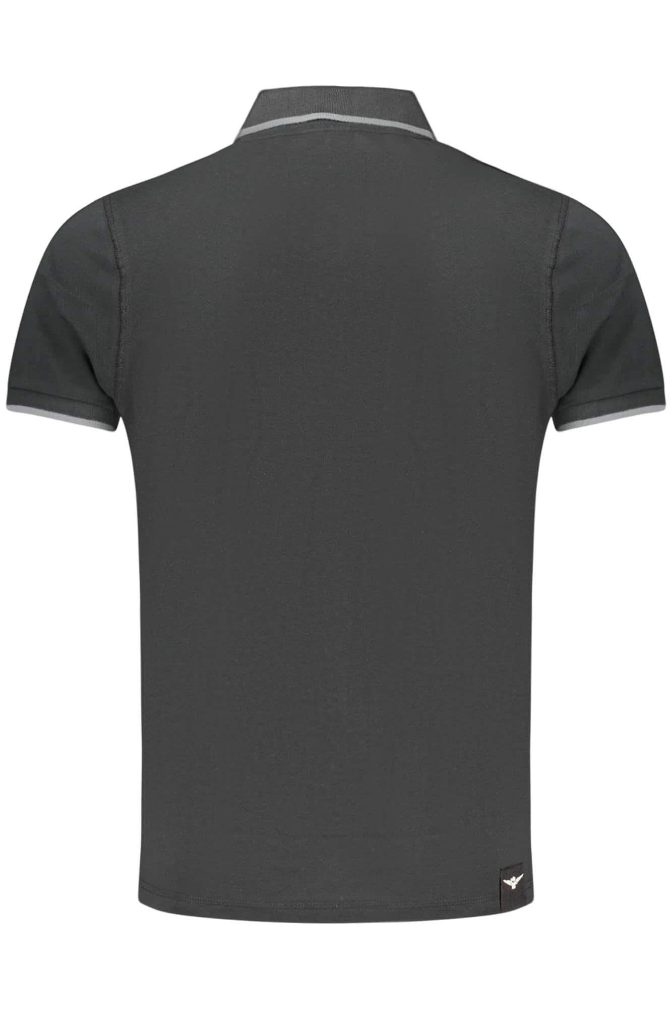 Military academy heren korte mouw polo, blauw